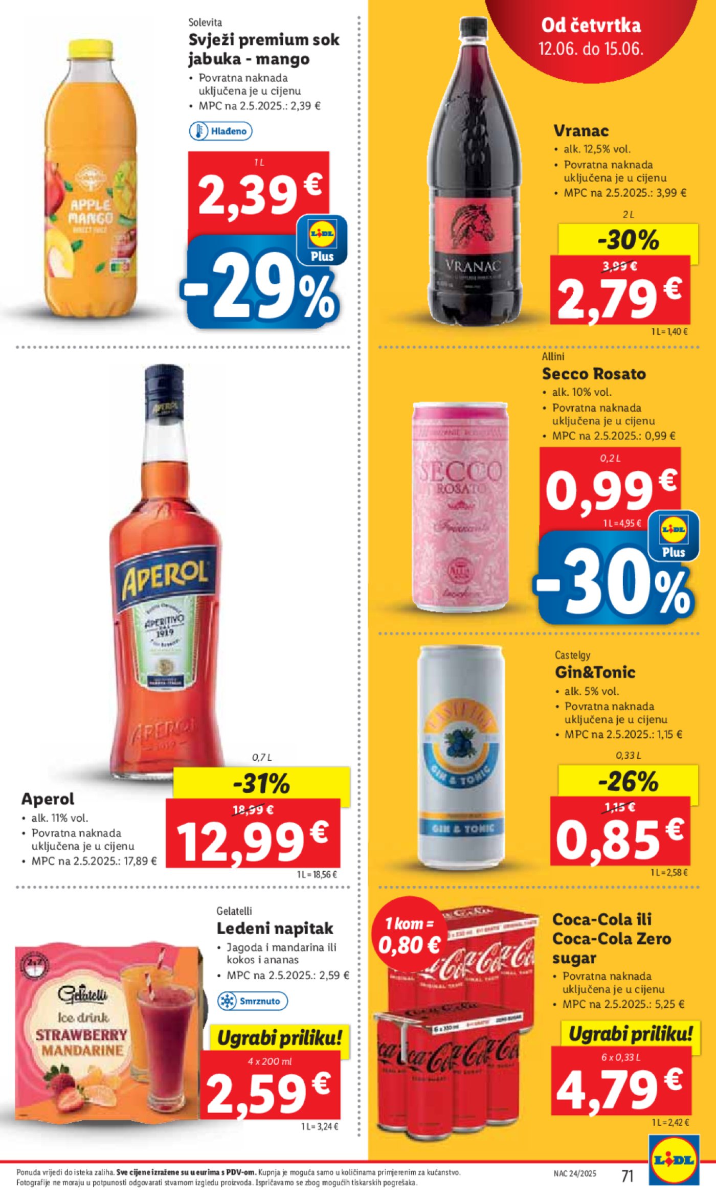 Lidl super ponuda od ponedjeljka 09.06. - 15.06.2025.2025.