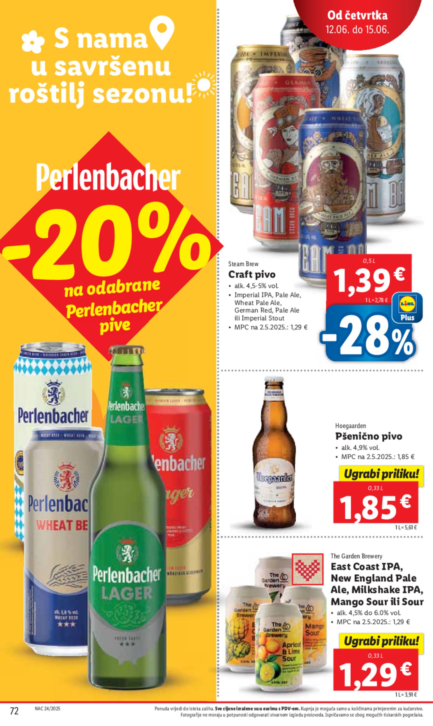 Lidl super ponuda od ponedjeljka 09.06. - 15.06.2025.2025.