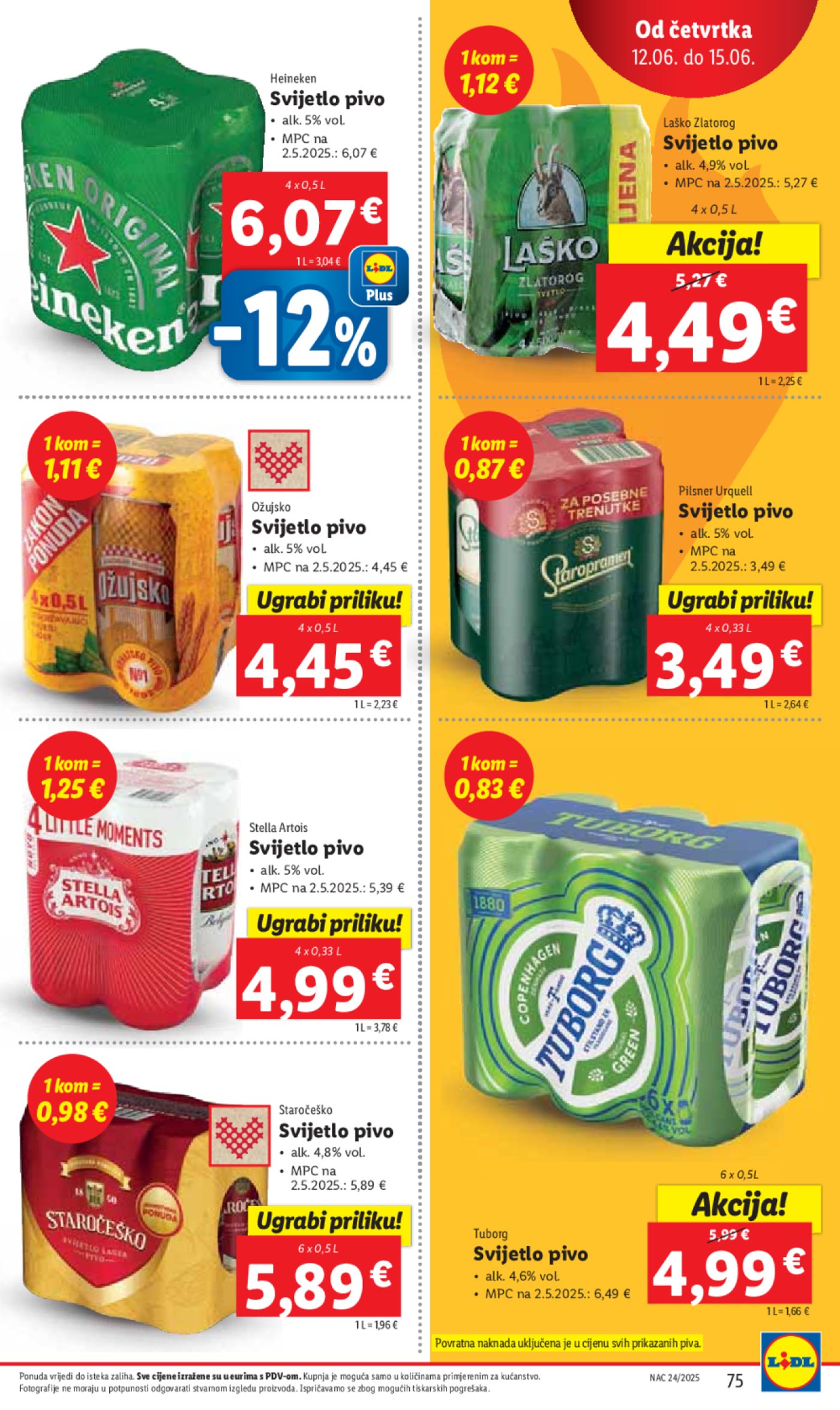Lidl super ponuda od ponedjeljka 09.06. - 15.06.2025.2025.