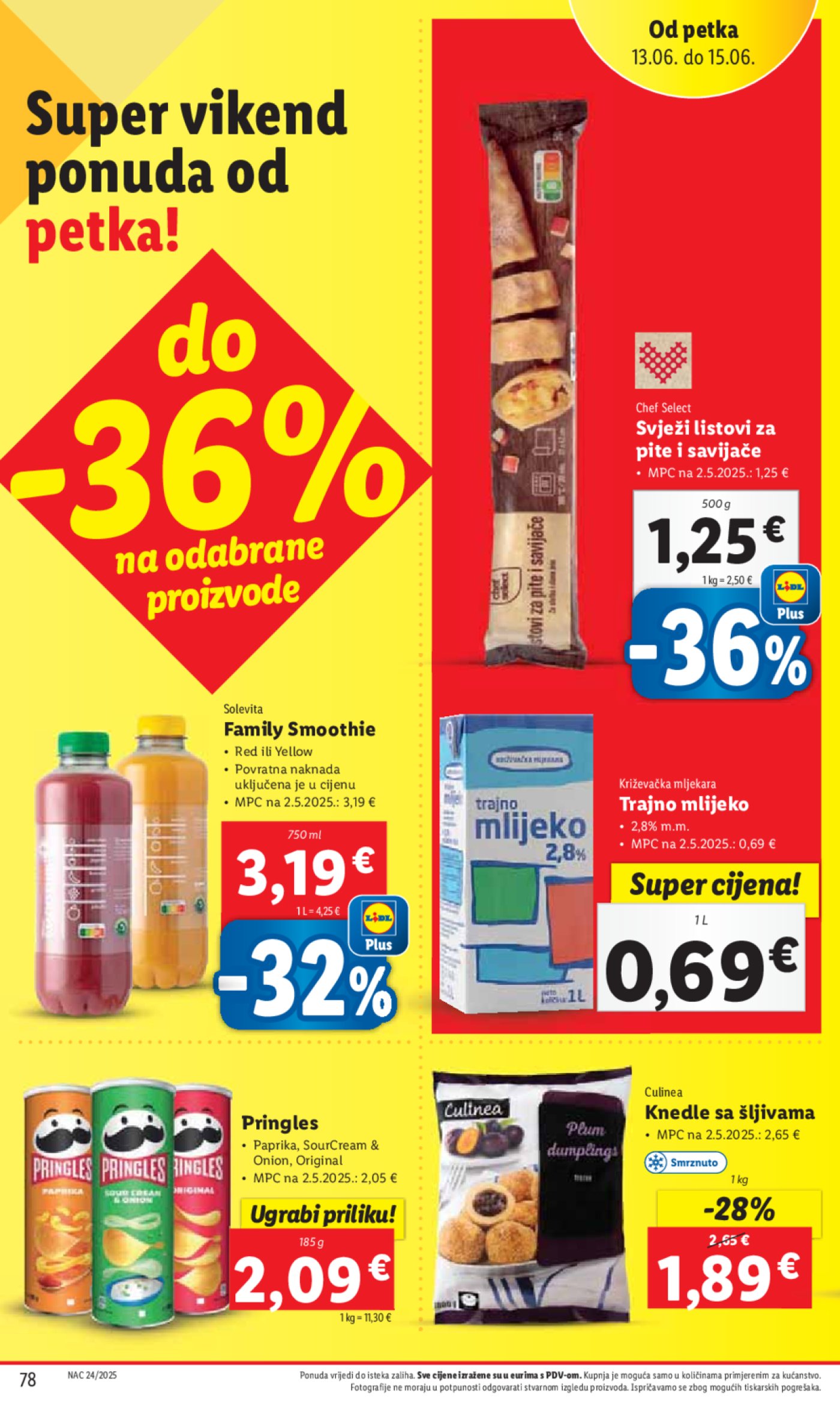 Lidl super ponuda od ponedjeljka 09.06. - 15.06.2025.2025.