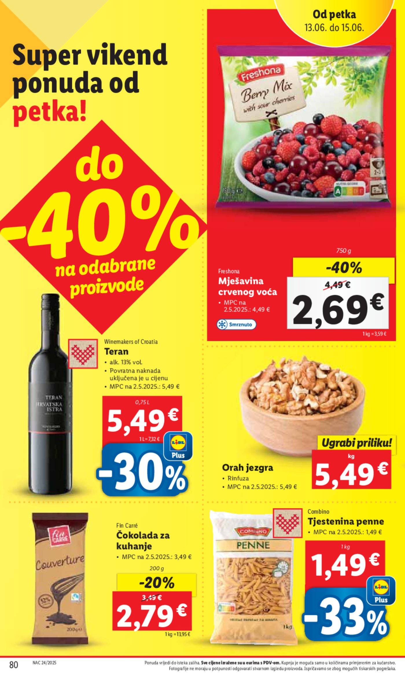 Lidl super ponuda od ponedjeljka 09.06. - 15.06.2025.2025.
