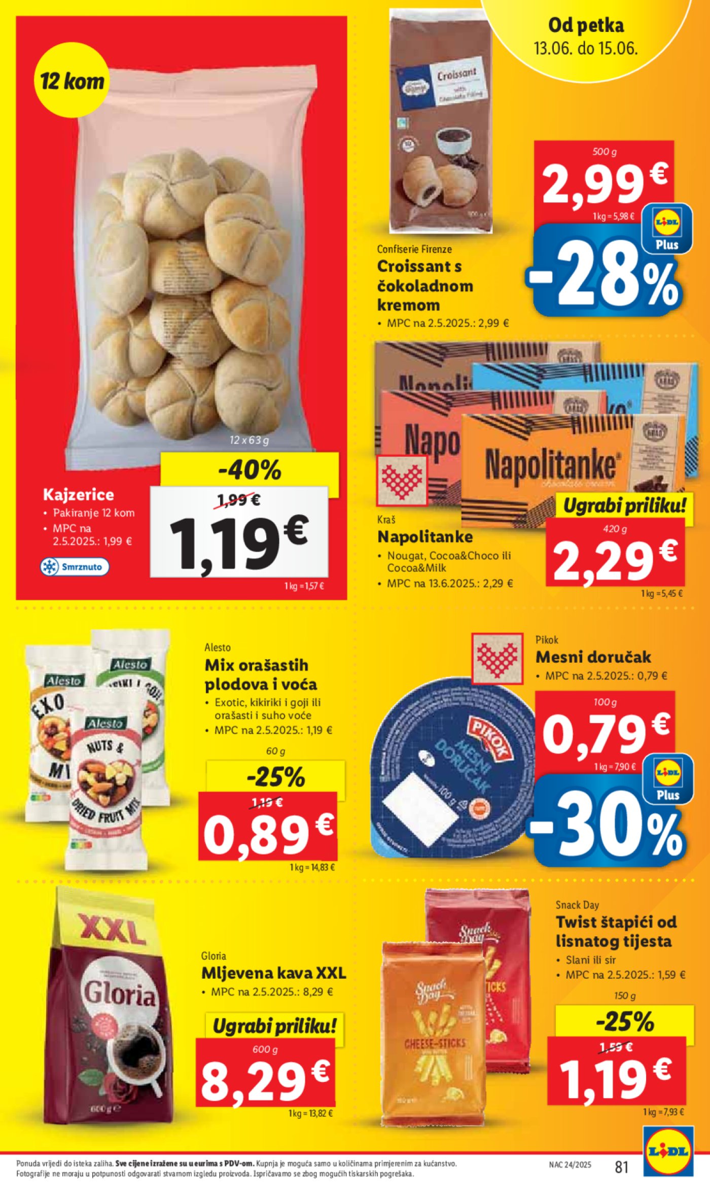Lidl super ponuda od ponedjeljka 09.06. - 15.06.2025.2025.