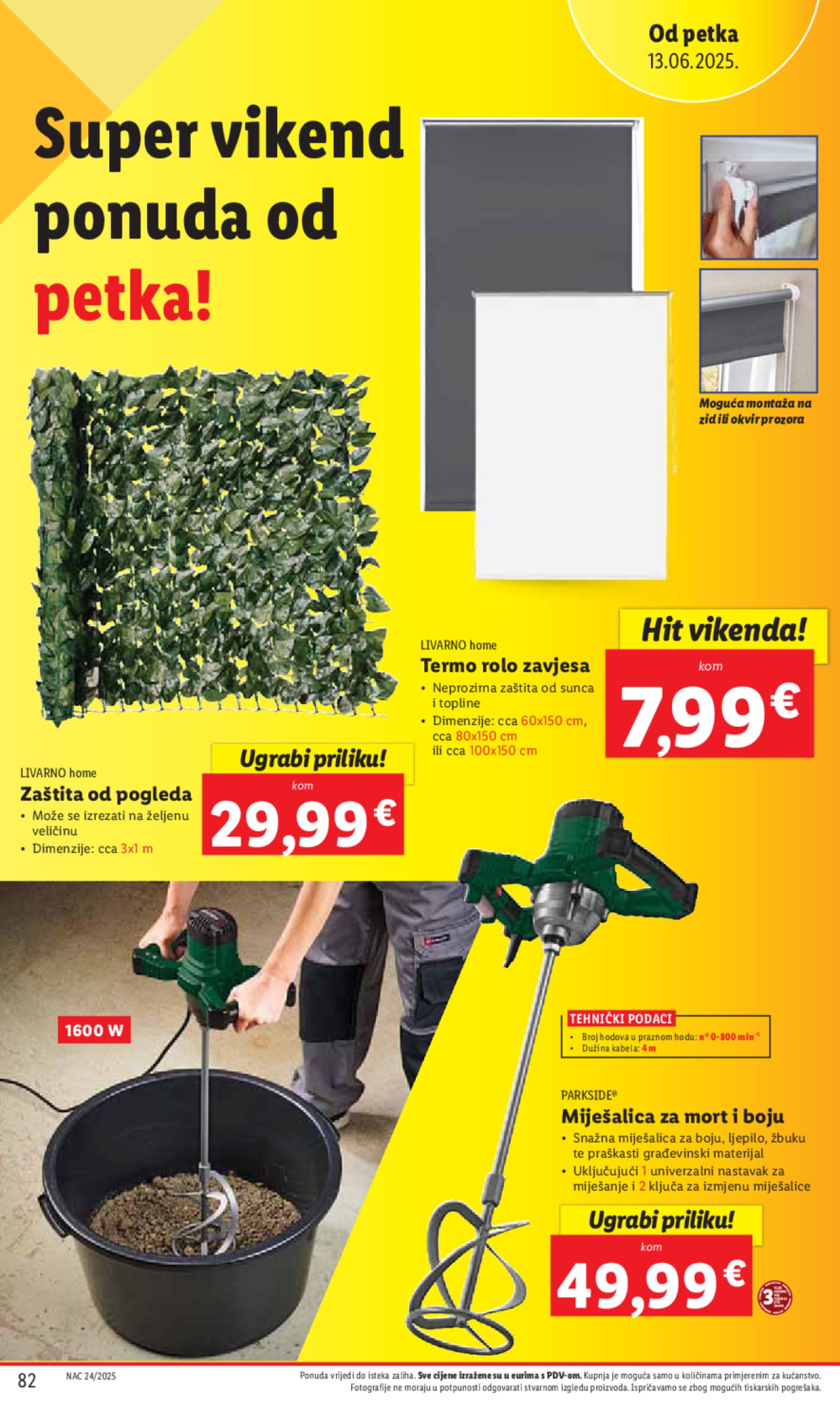 Lidl super ponuda od ponedjeljka 09.06. - 15.06.2025.2025.