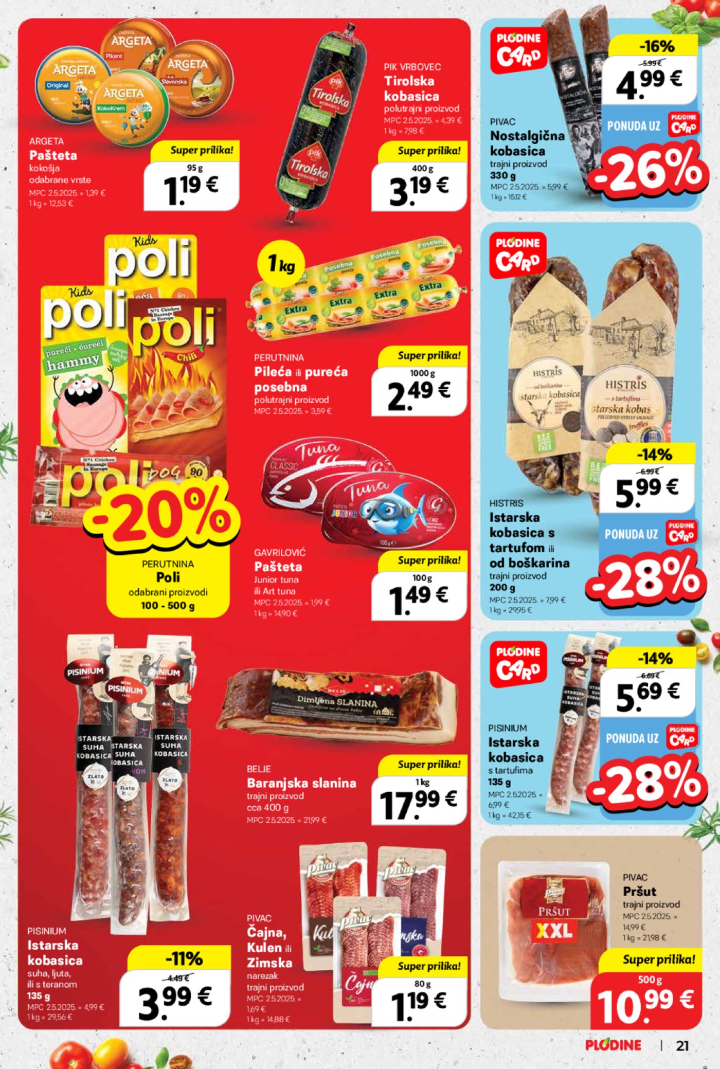 Plodine katalog Akcija 11.06.-17.06.2025.