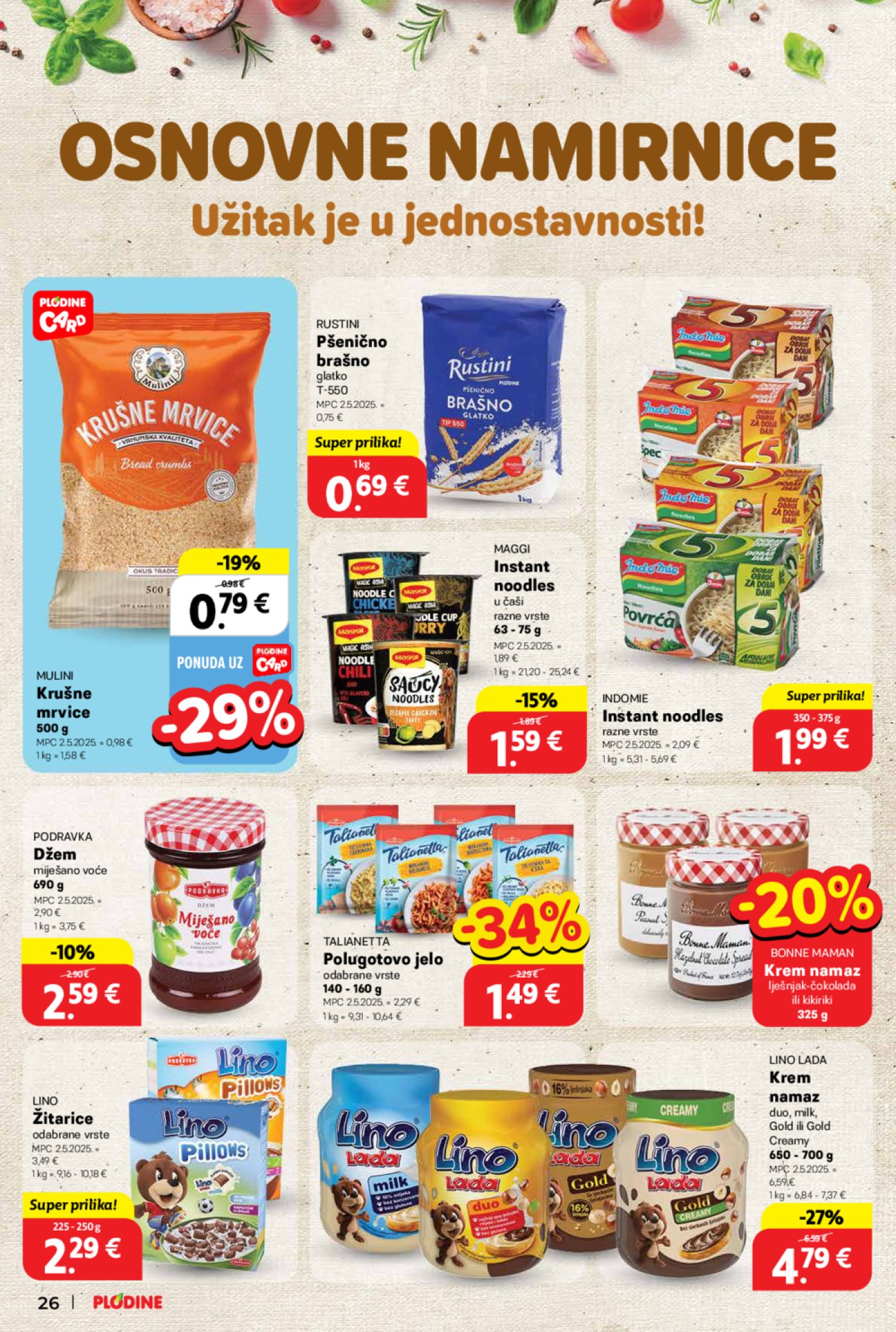 Plodine katalog Akcija 11.06.-17.06.2025.