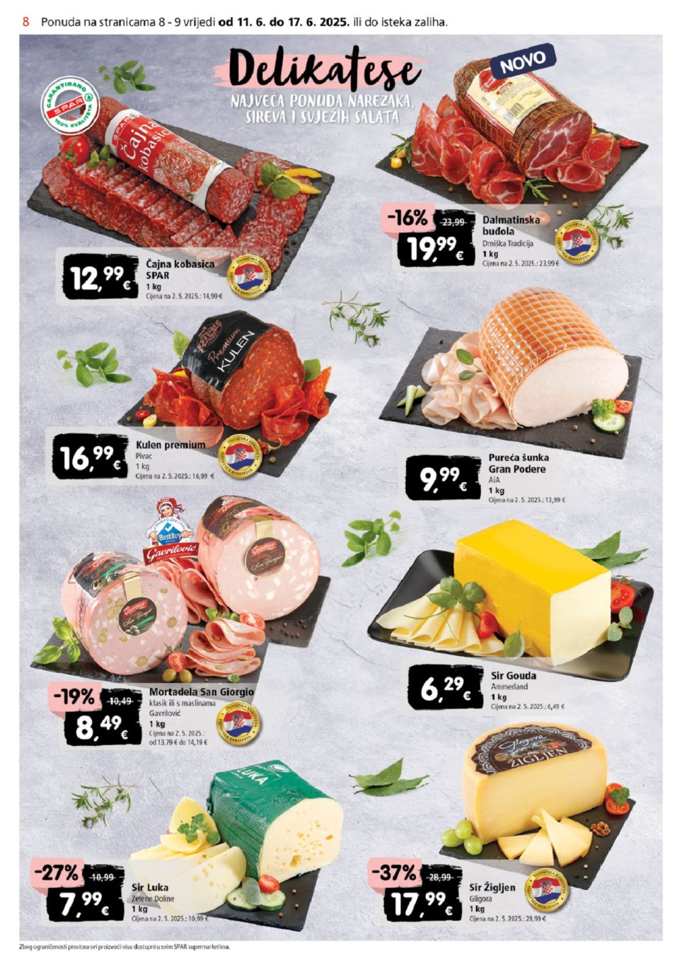 SPAR katalog Akcija 11.06.-17.06.2025.