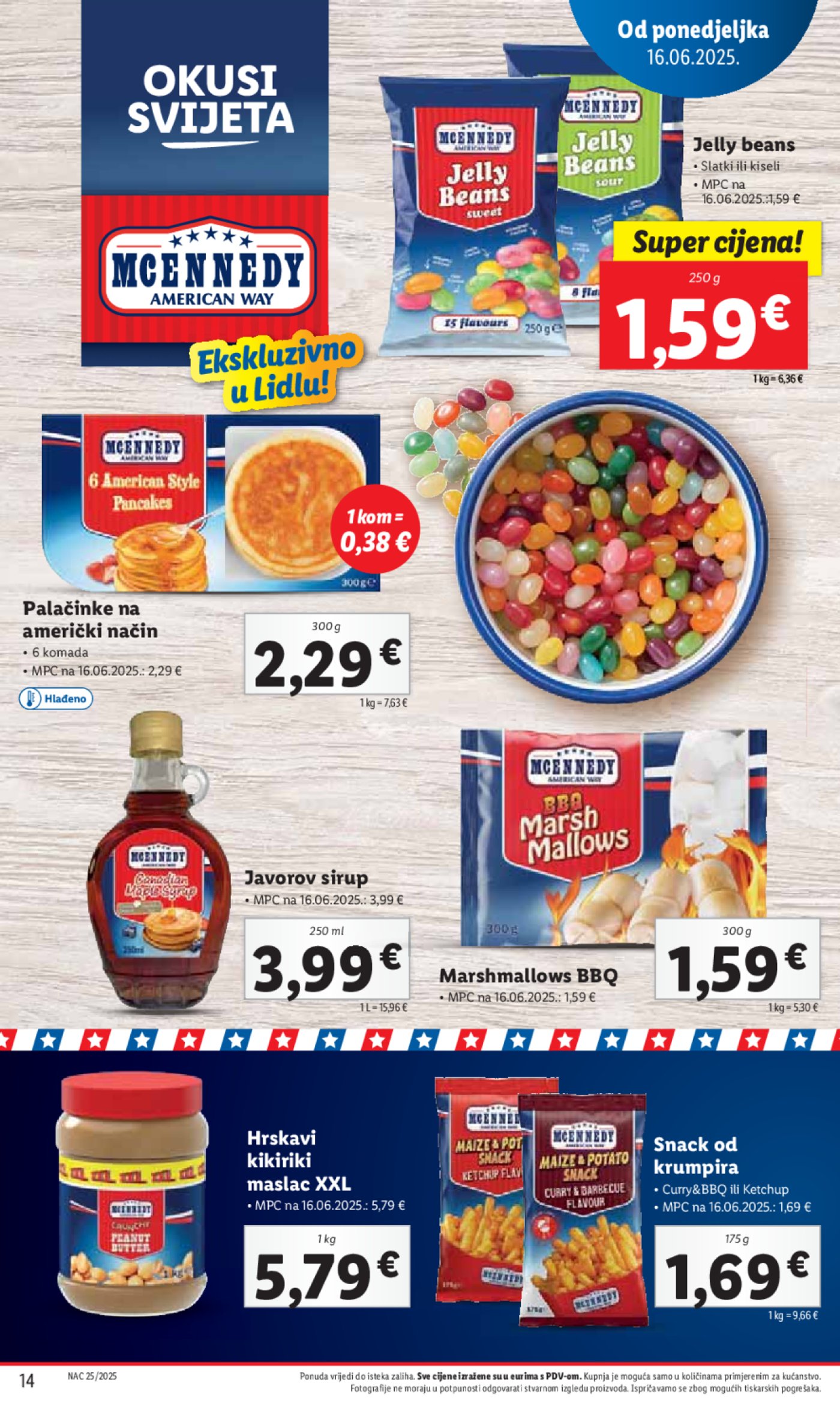 Lidl katalog Super ponuda od ponedjeljka 16.06.-22.06.2025.