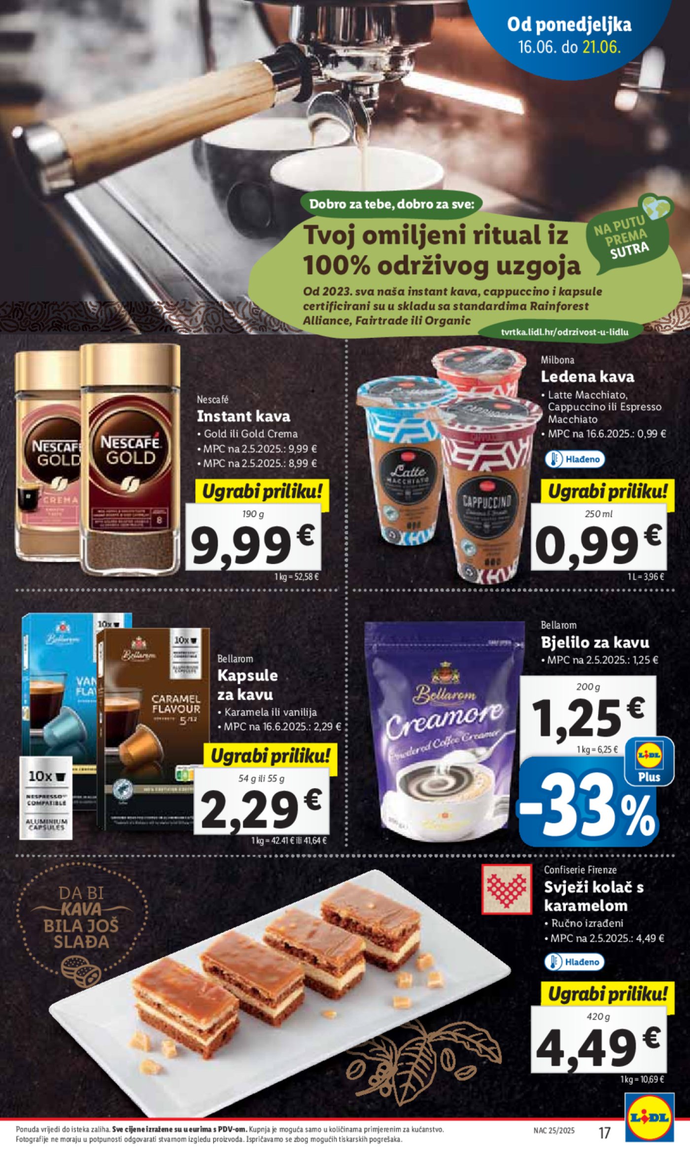 Lidl katalog Super ponuda od ponedjeljka 16.06.-22.06.2025.