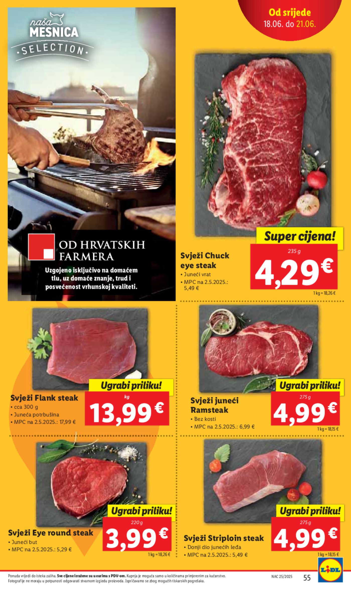 Lidl katalog Super ponuda od ponedjeljka 16.06.-22.06.2025.