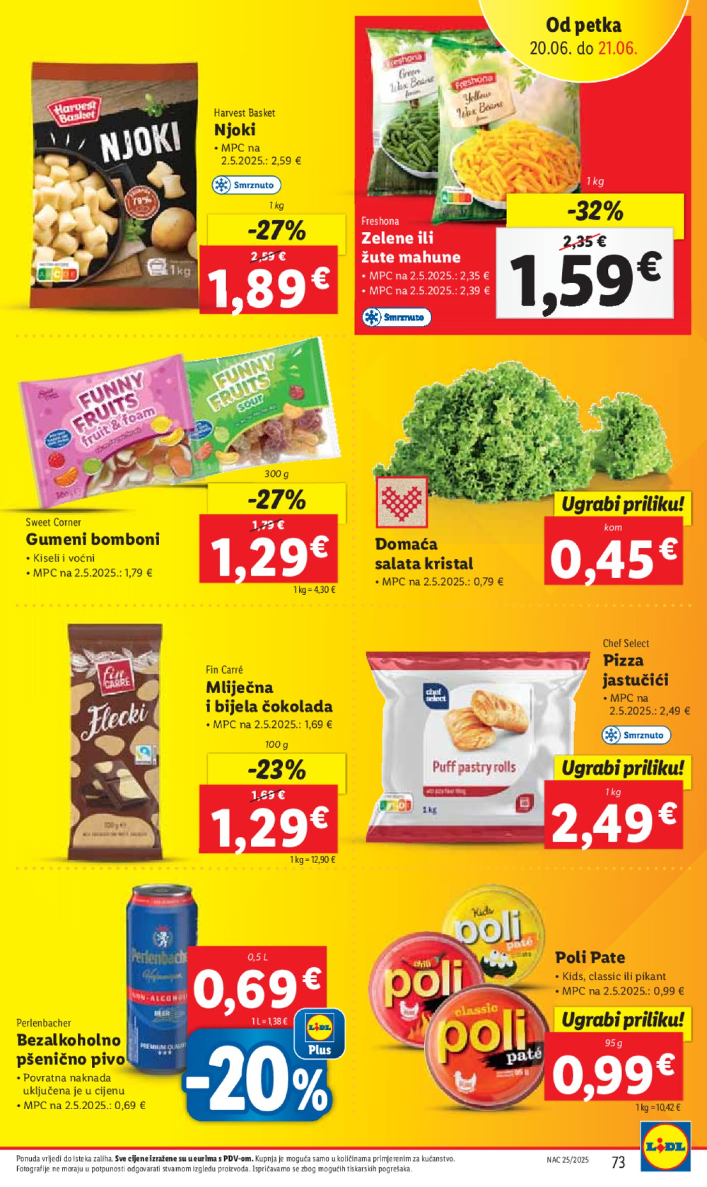Lidl katalog Super ponuda od ponedjeljka 16.06.-22.06.2025.