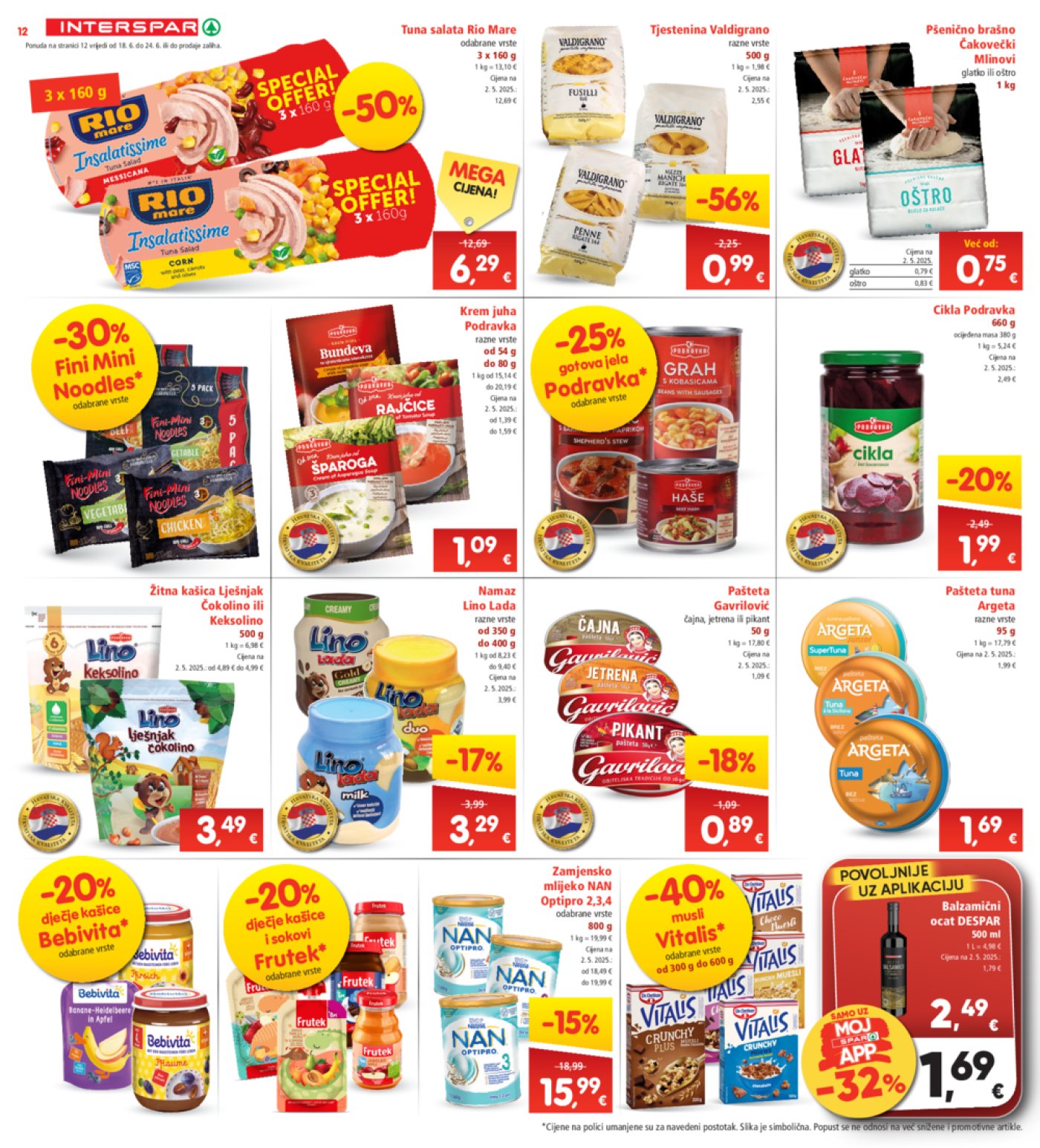 INTERSPAR katalog Akcija 18.06.-24.06.2025.