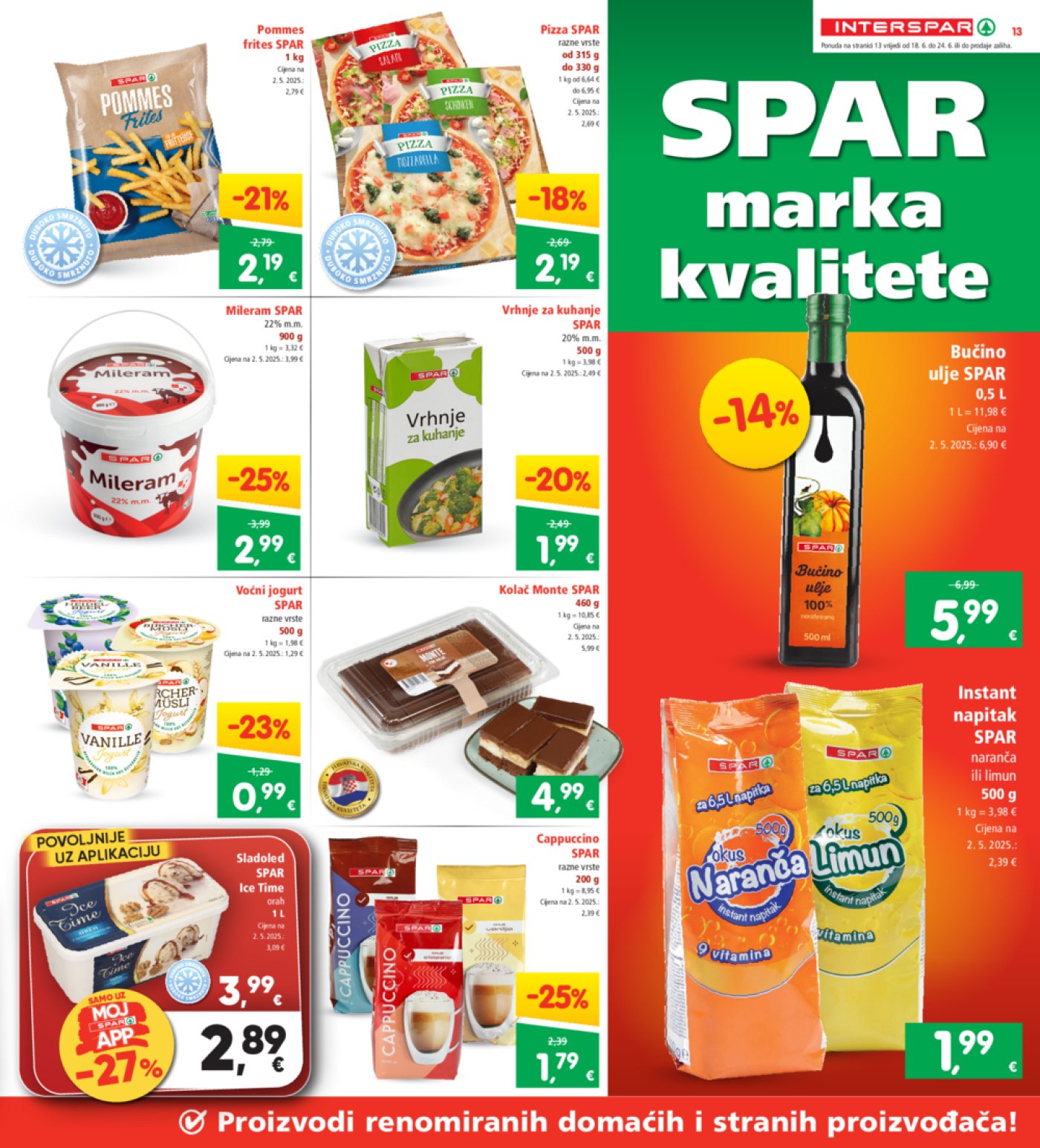 INTERSPAR katalog Akcija 18.06.-24.06.2025.