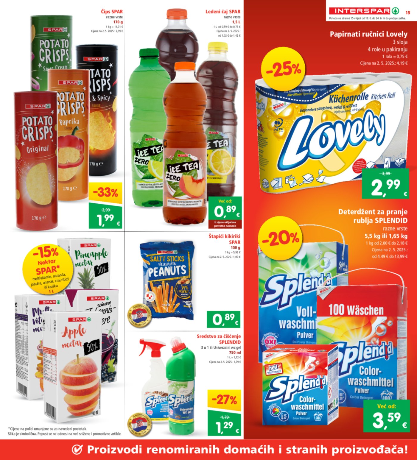 INTERSPAR katalog Akcija 18.06.-24.06.2025.