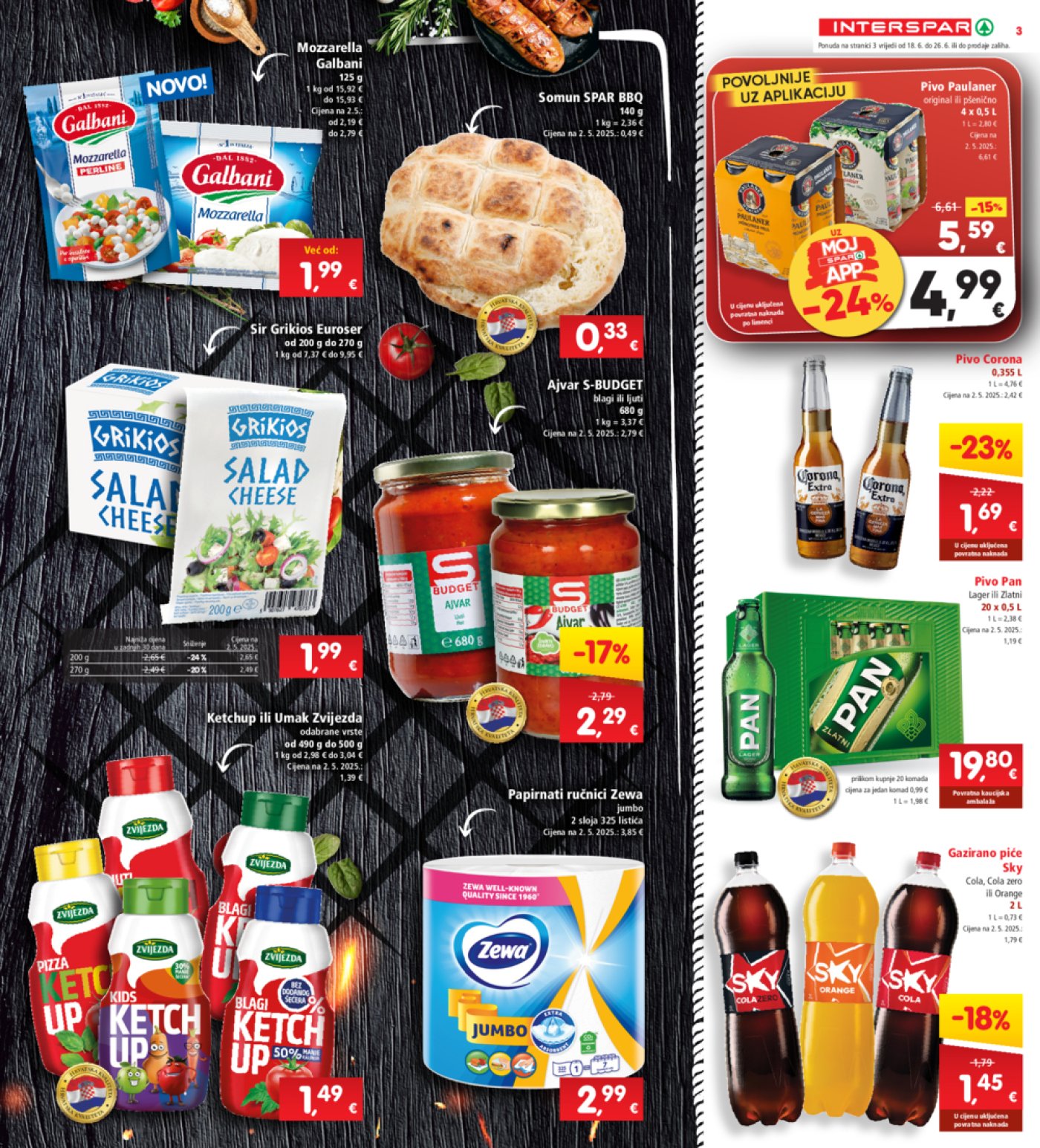 INTERSPAR katalog Akcija 18.06.-24.06.2025.