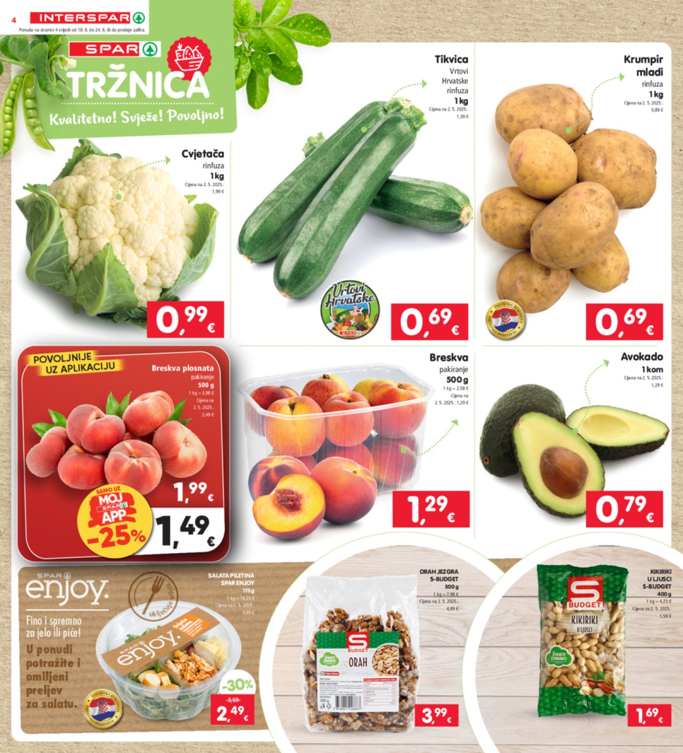 INTERSPAR katalog Akcija 18.06.-24.06.2025.