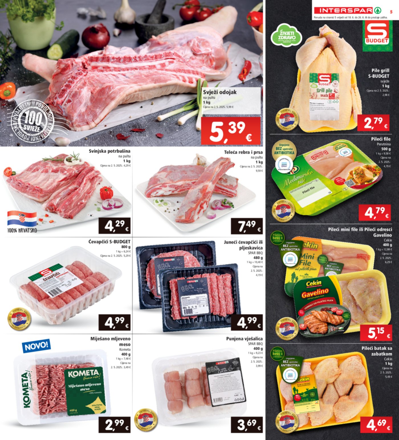 INTERSPAR katalog Akcija 18.06.-24.06.2025.