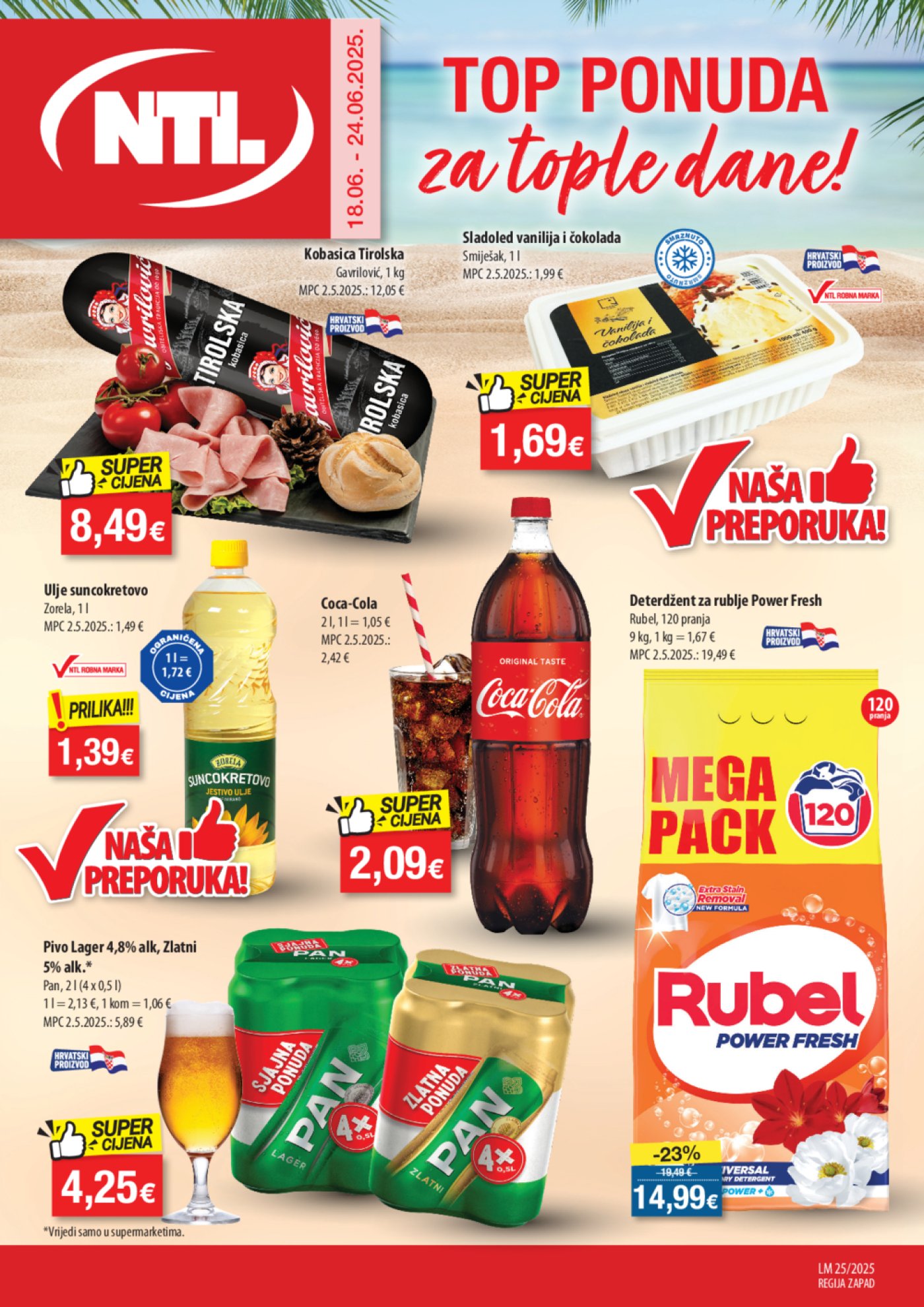 NTL katalog Akcija 18.06.-24.06.2025. Zapad