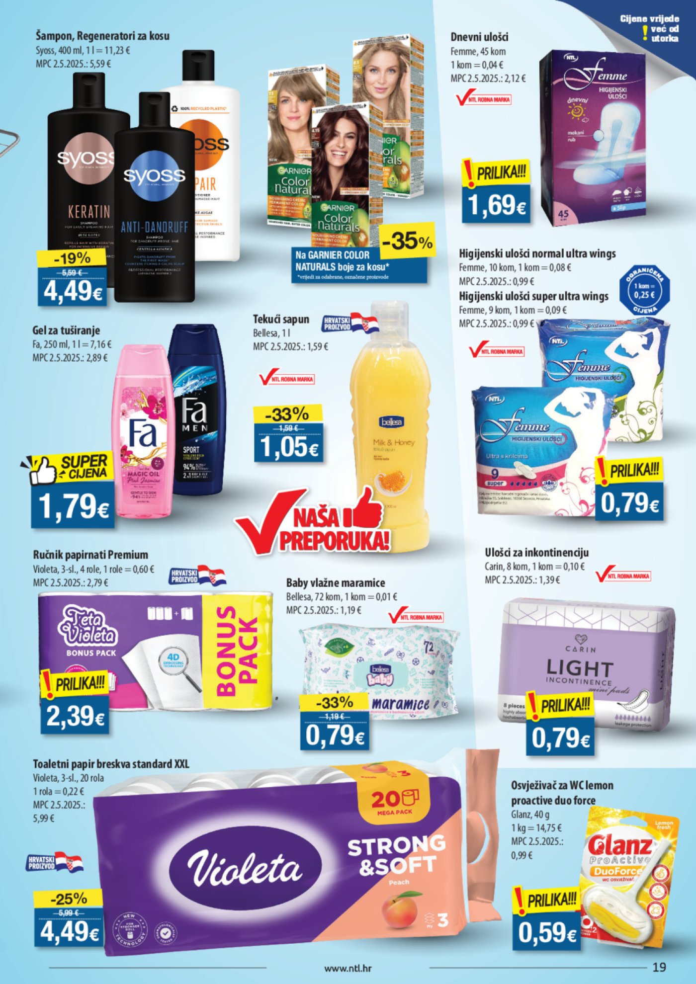 NTL katalog Akcija 18.06.-24.06.2025. Zapad