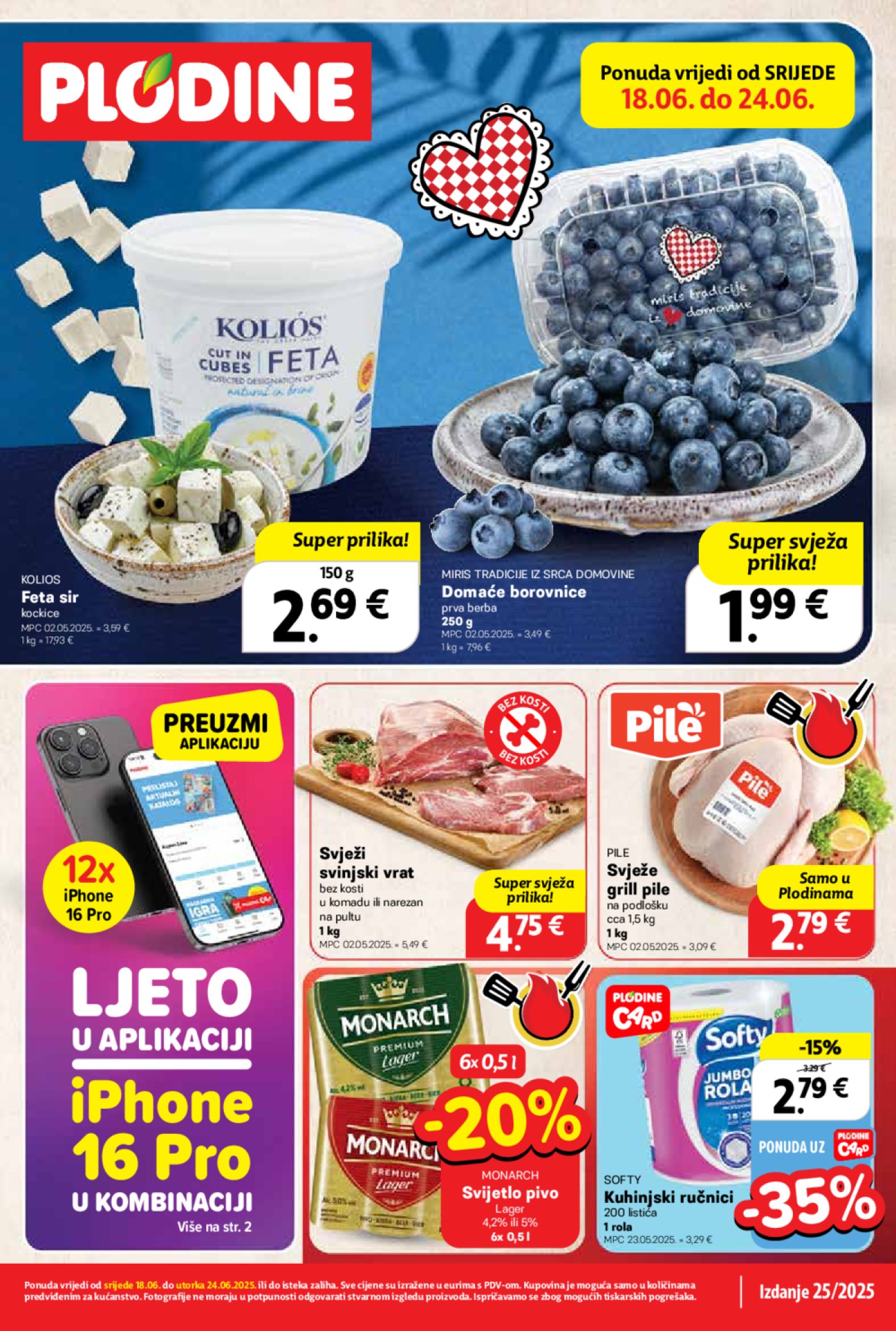 Plodine katalog Akcija 18.06.-24.06.2025.