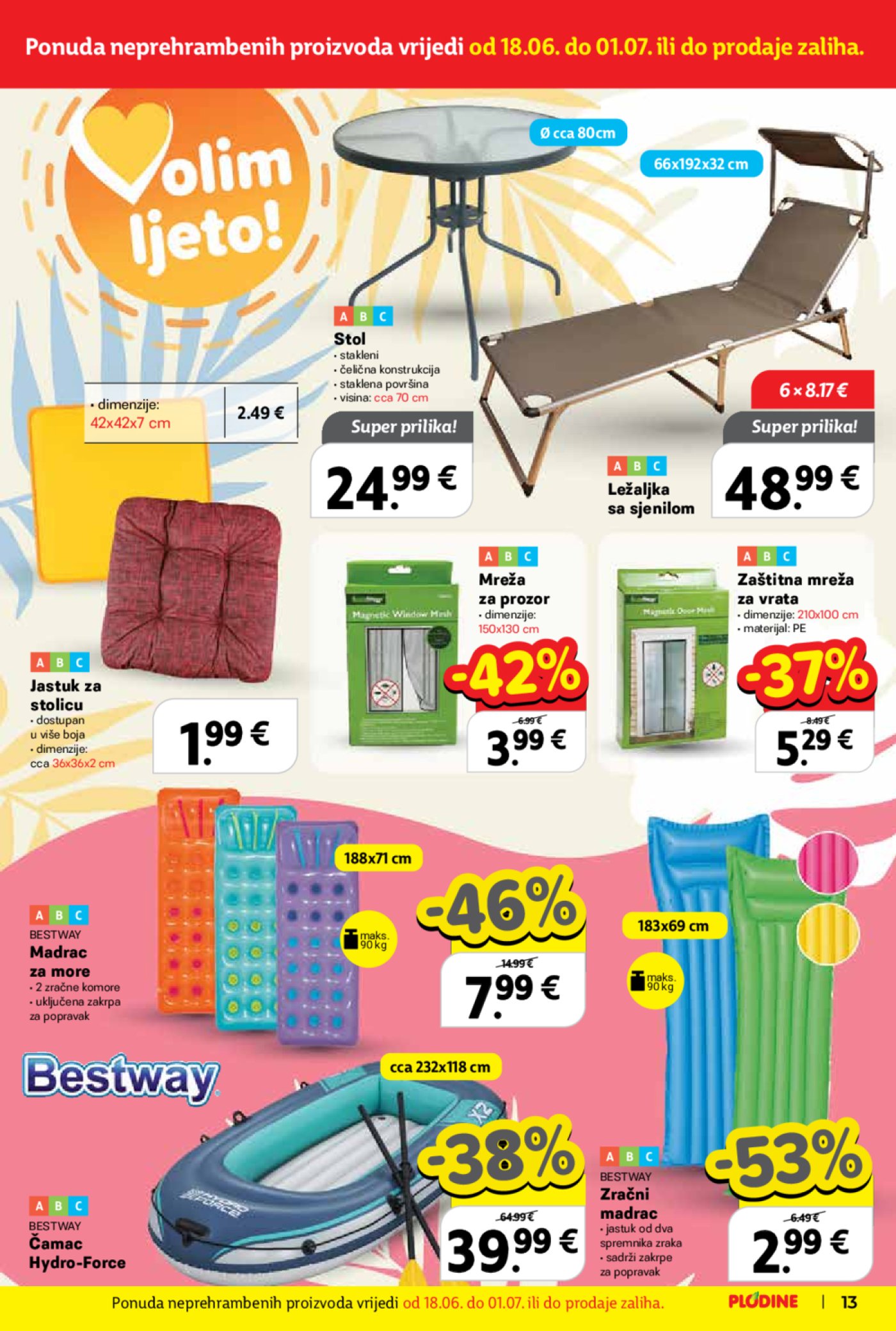 Plodine katalog Akcija 18.06.-24.06.2025.