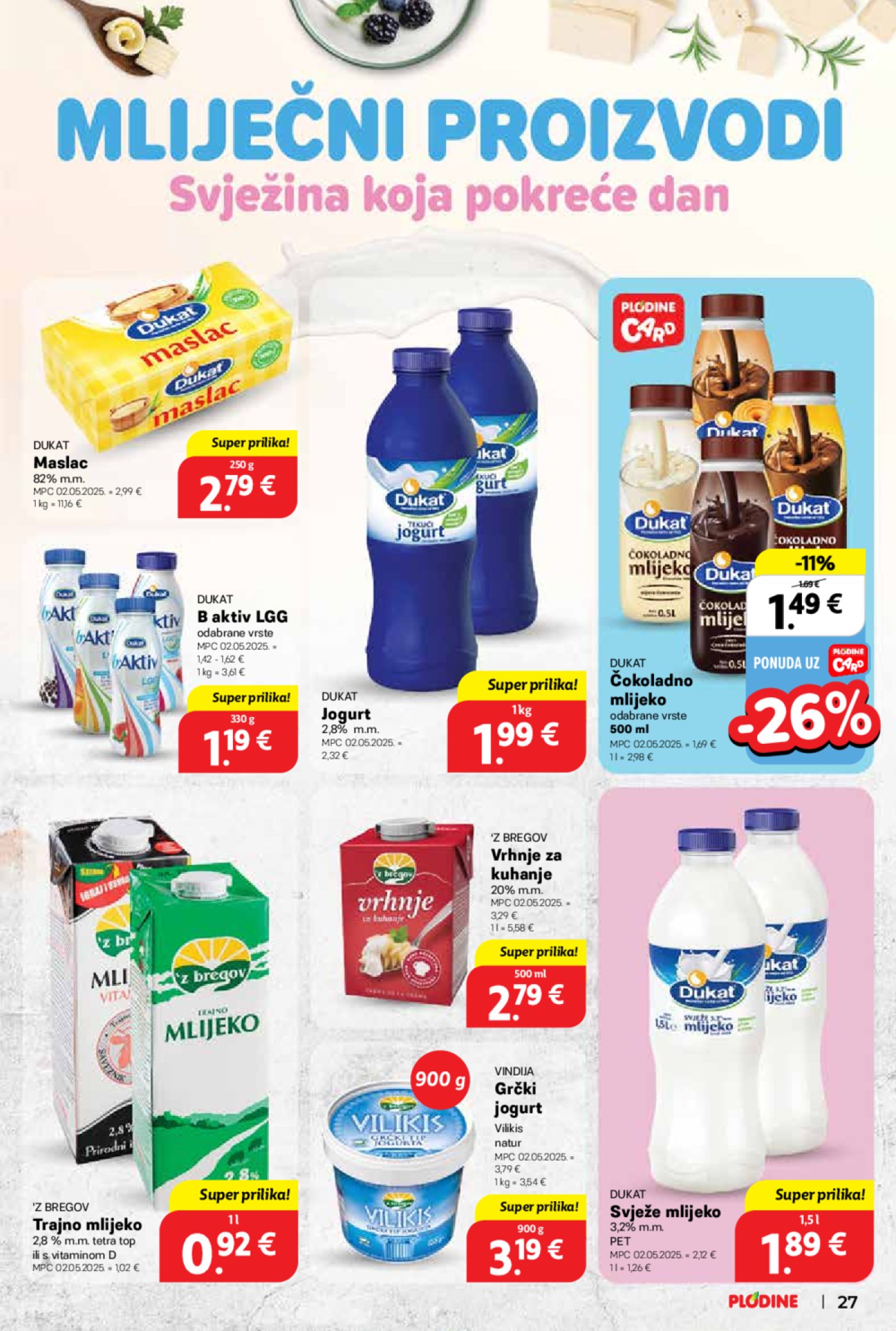 Plodine katalog Akcija 18.06.-24.06.2025.
