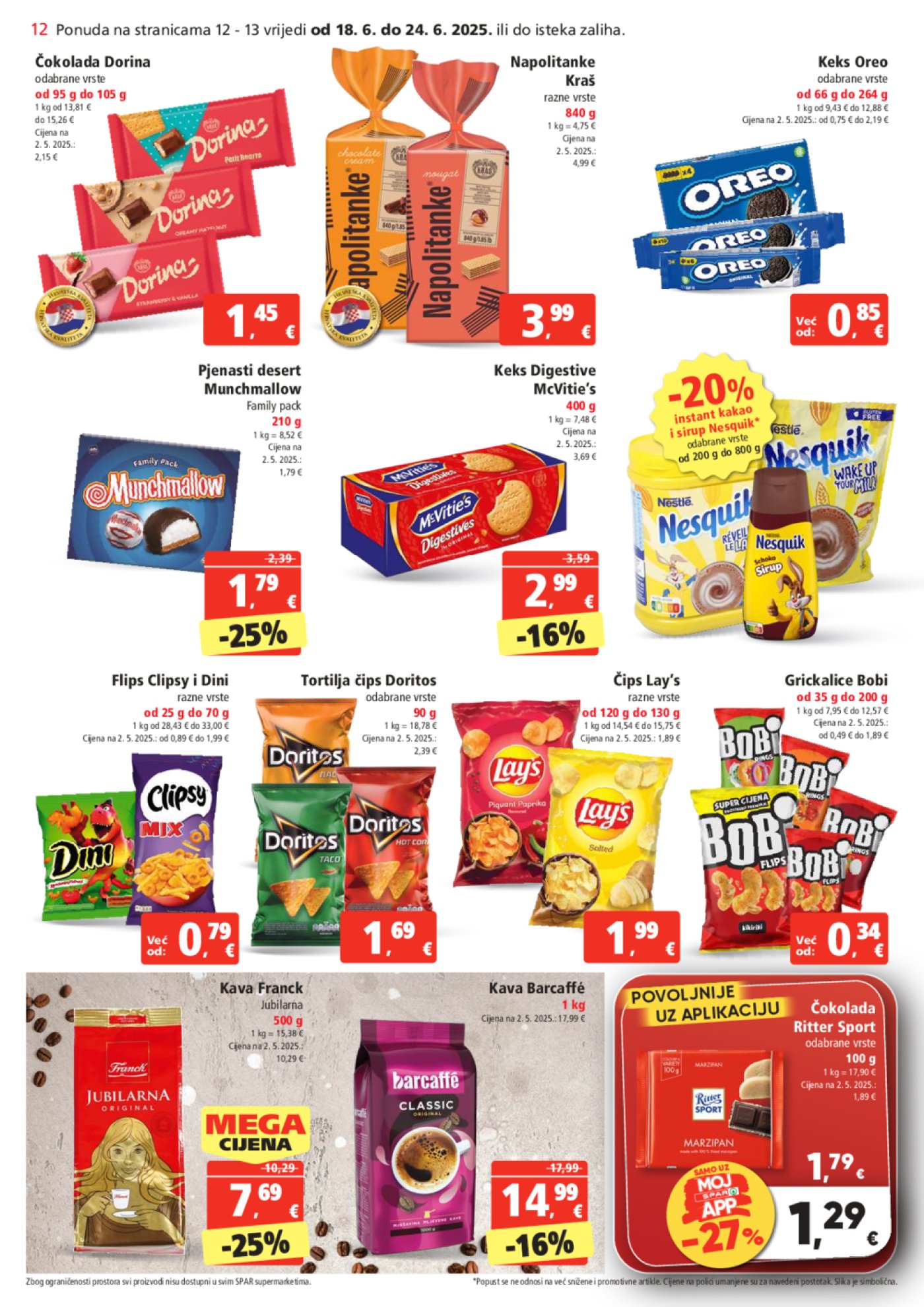 SPAR katalog Akcija 18.06.-24.06.2025.
