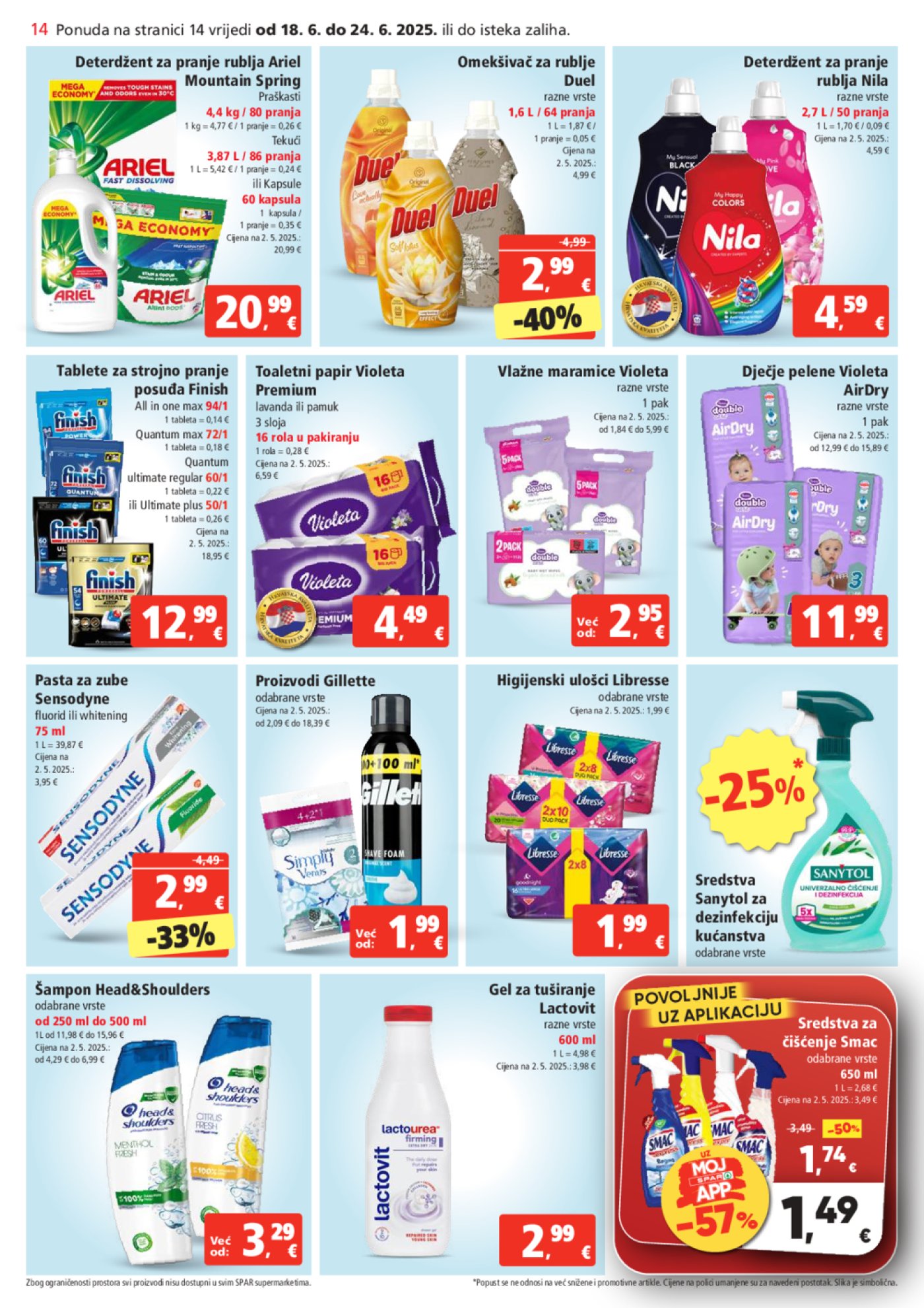 SPAR katalog Akcija 18.06.-24.06.2025.