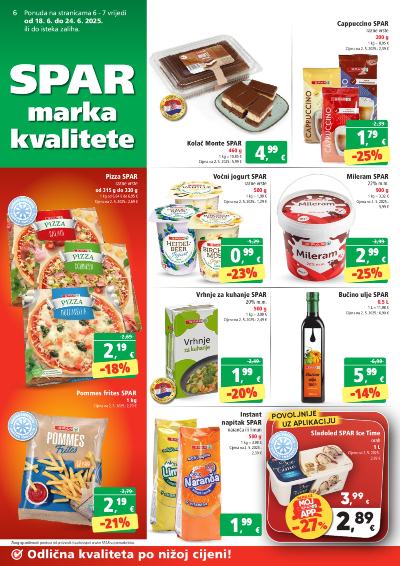 SPAR katalog Akcija 18.06.-24.06.2025.