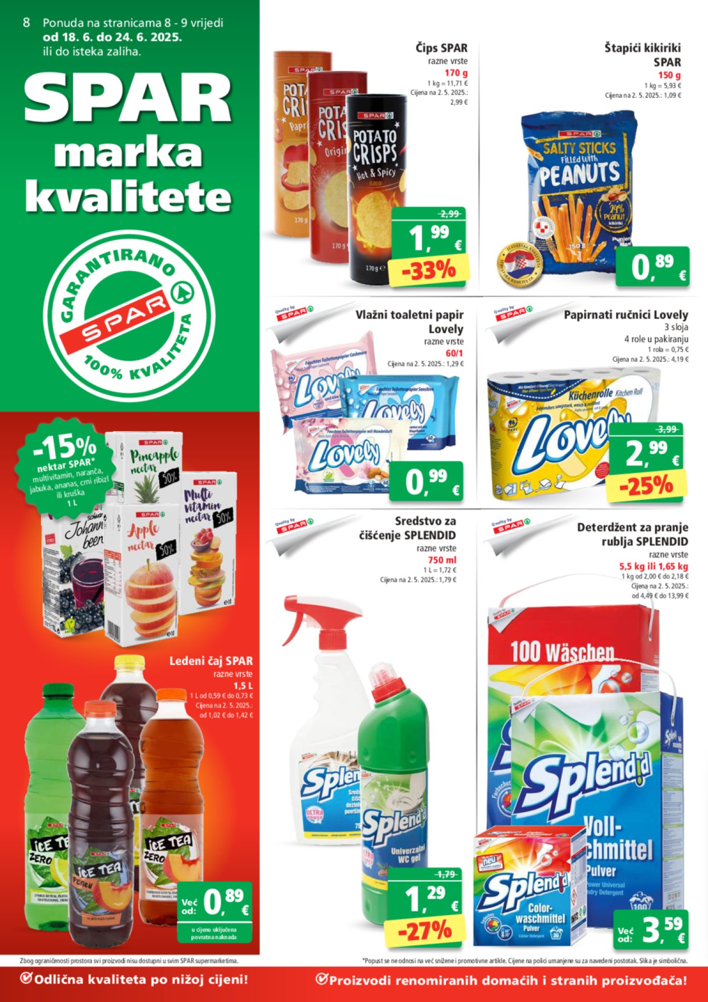 SPAR katalog Akcija 18.06.-24.06.2025.