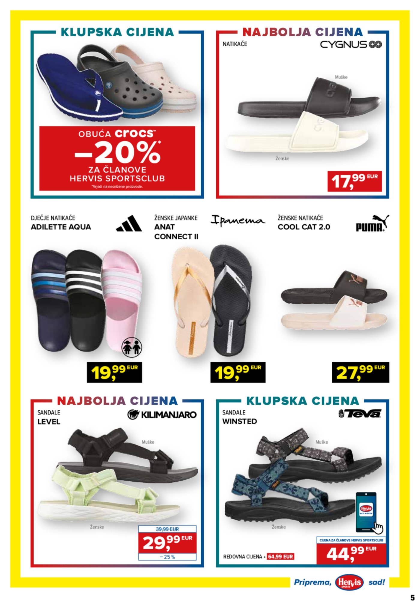 Hervis katalog Akcija 18.06. - 24.06.2025.