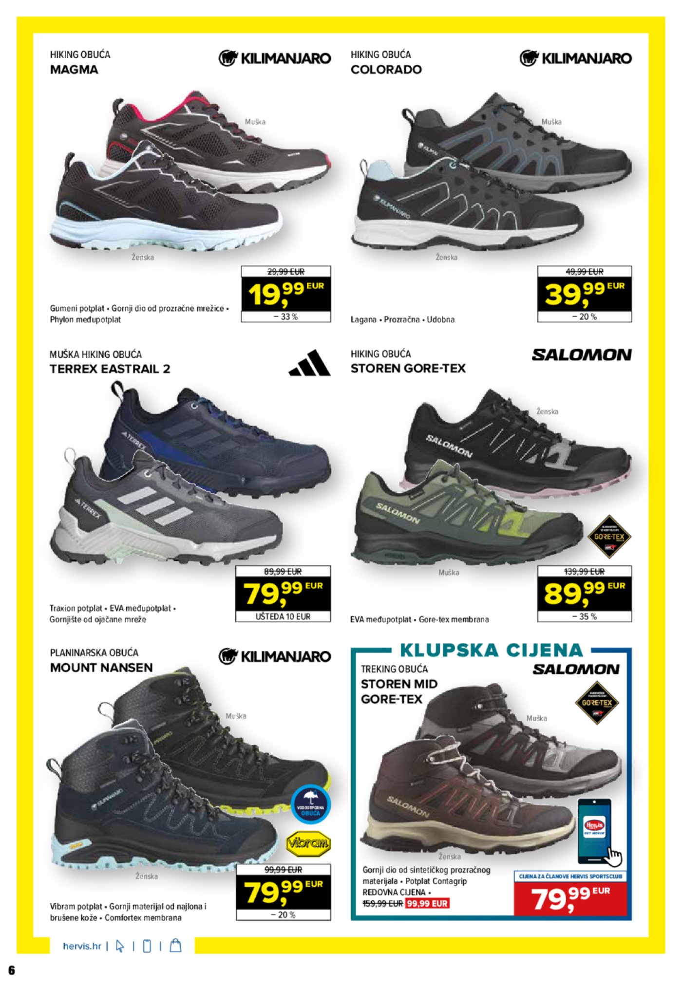 Hervis katalog Akcija 18.06. - 24.06.2025.