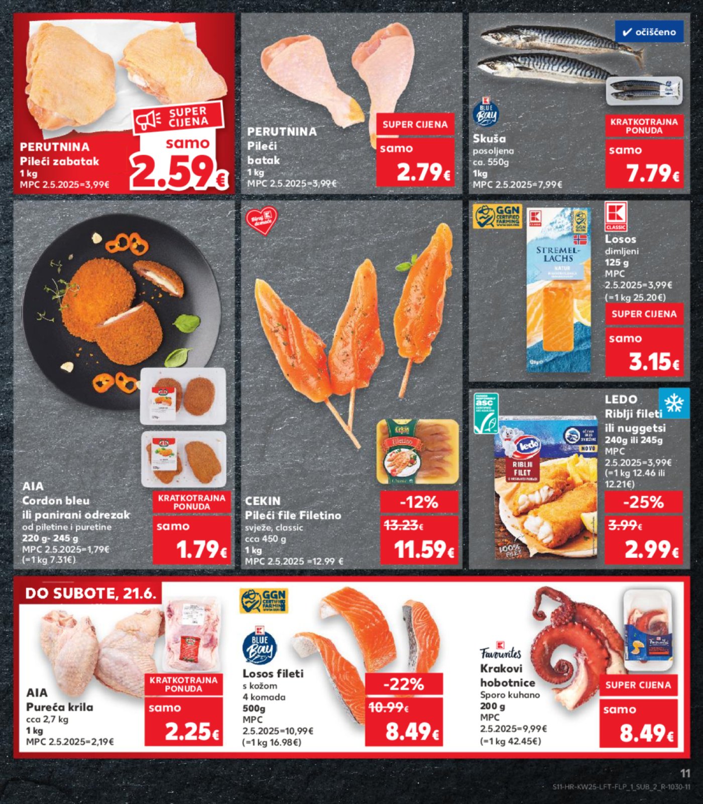 Kaufland katalog Akcija 18.06.-24.06.2025. Odabrane poslovnice