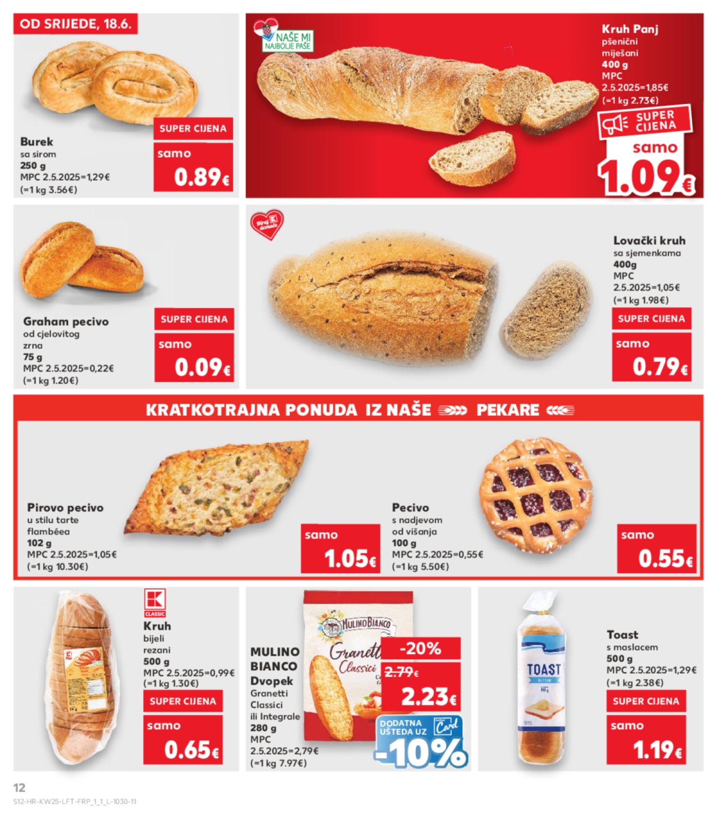 Kaufland katalog Akcija 18.06.-24.06.2025. Odabrane poslovnice