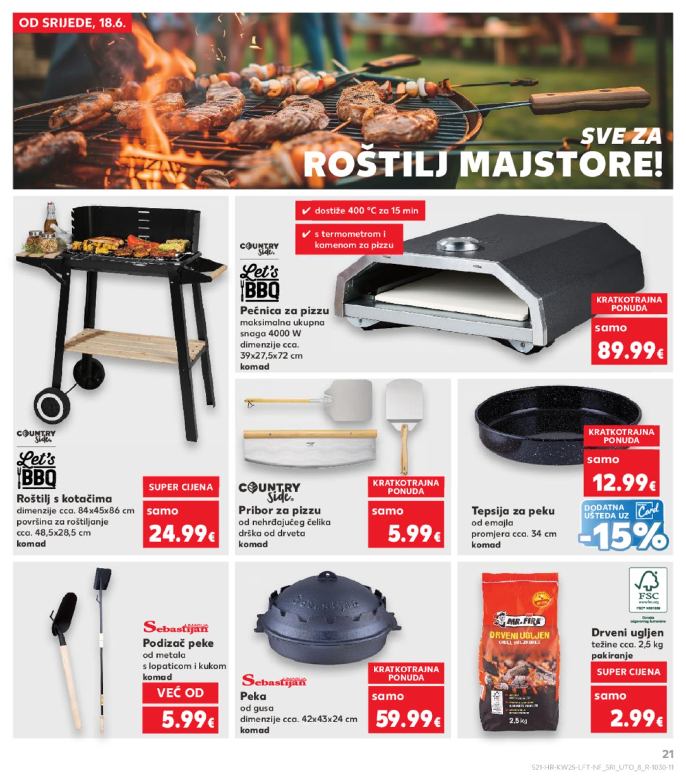 Kaufland katalog Akcija 18.06.-24.06.2025. Odabrane poslovnice