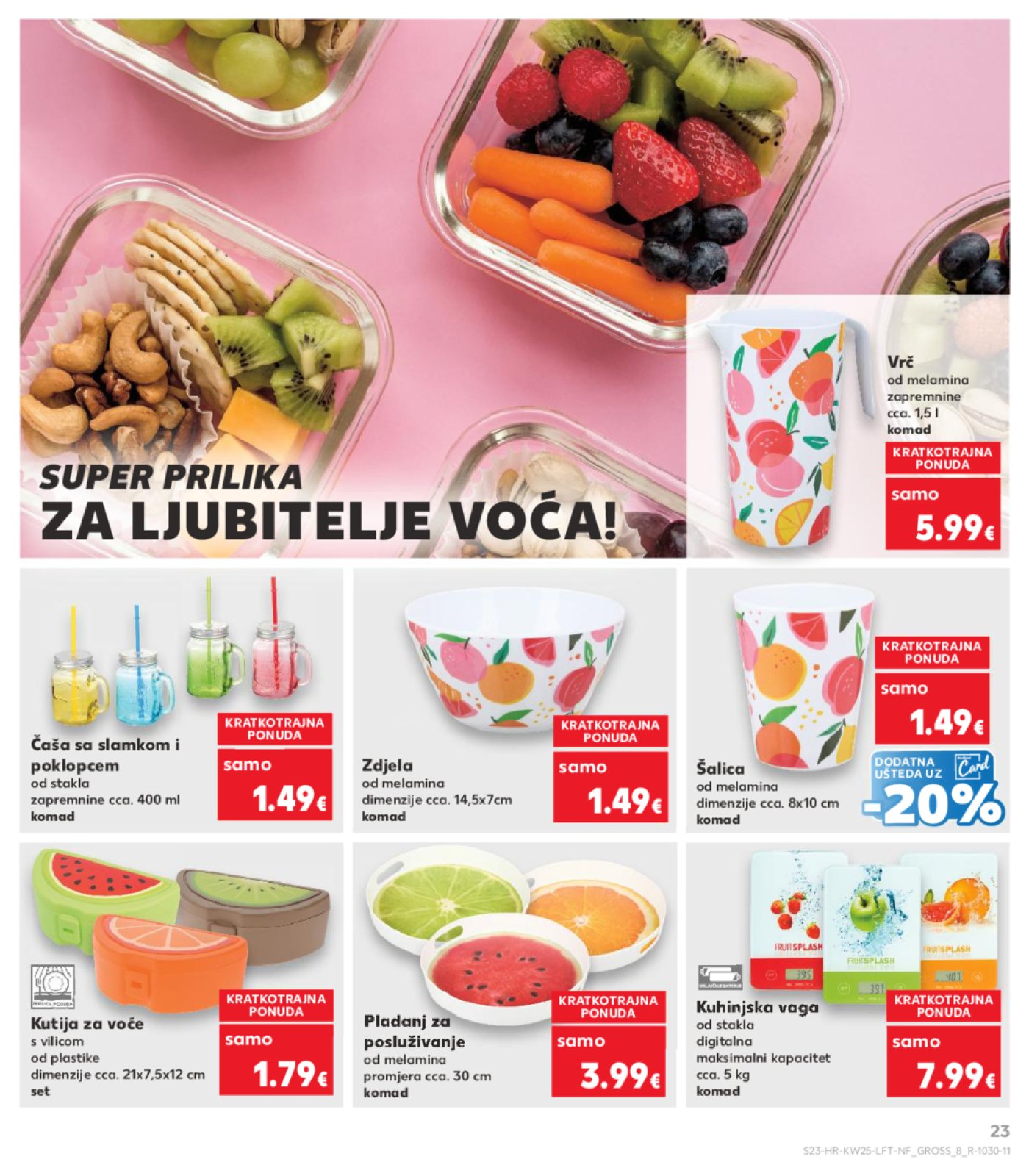 Kaufland katalog Akcija 18.06.-24.06.2025. Odabrane poslovnice