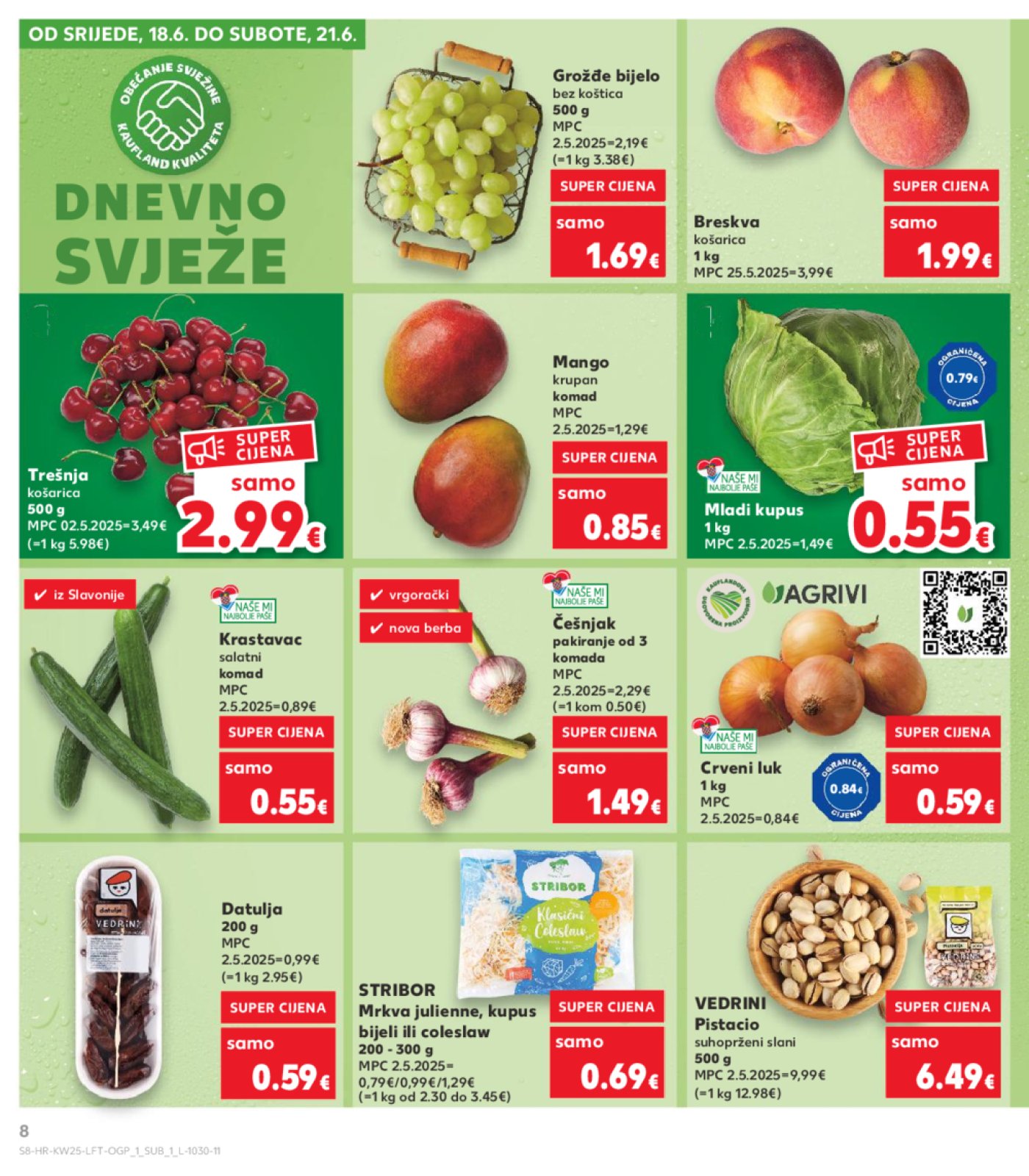 Kaufland katalog Akcija 18.06.-24.06.2025. Odabrane poslovnice