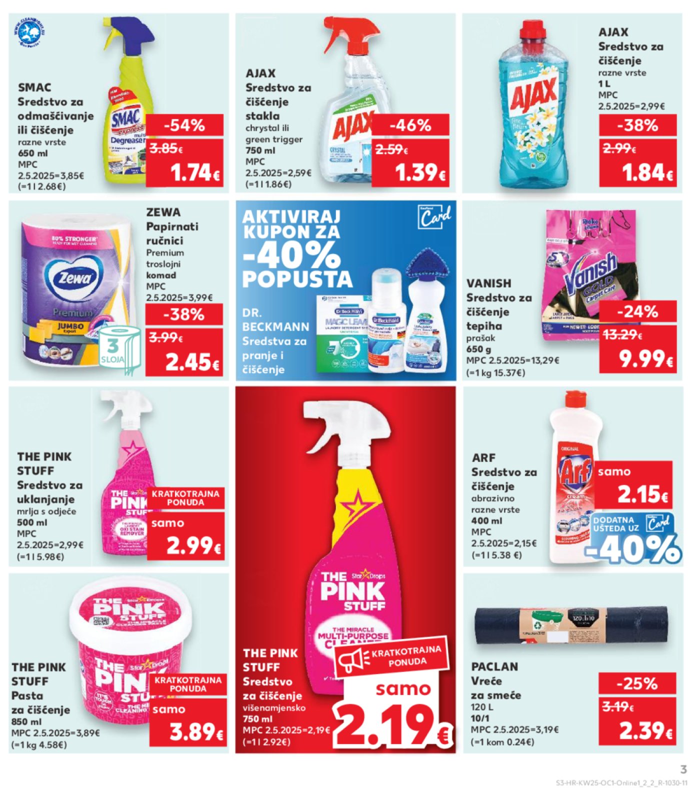 Kaufland katalog Kaufland marke 18.06.-24.06.2025. Odabrane poslovnice