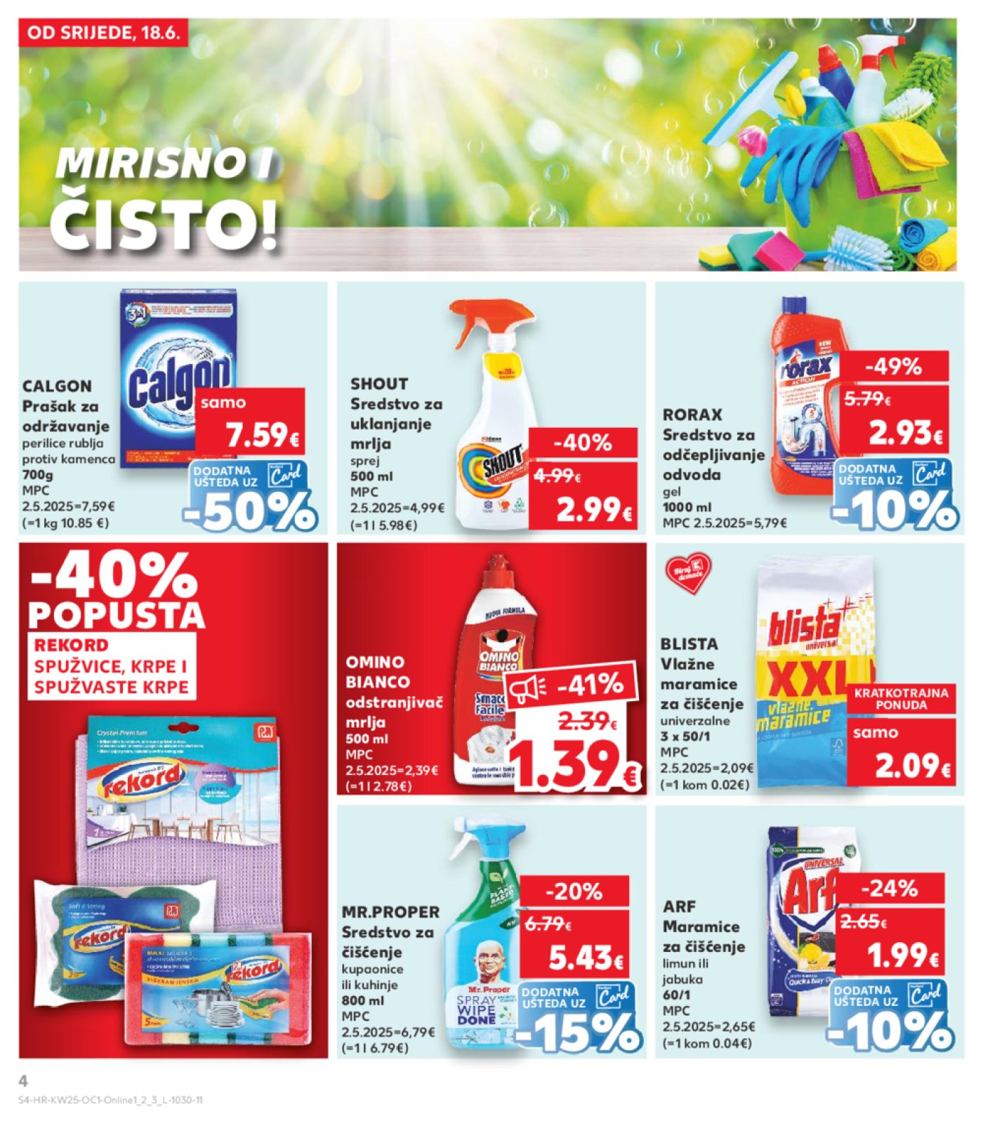 Kaufland katalog Kaufland marke 18.06.-24.06.2025. Odabrane poslovnice