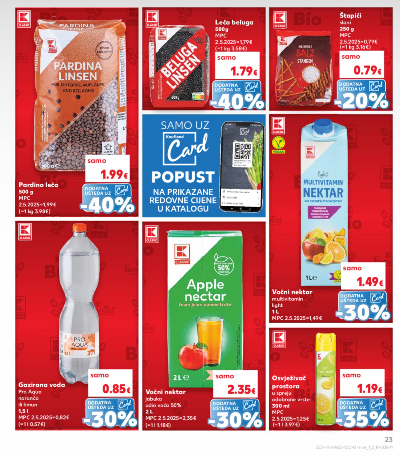 Kaufland katalog Kaufland marke 18.06.-24.06.2025. Odabrane poslovnice