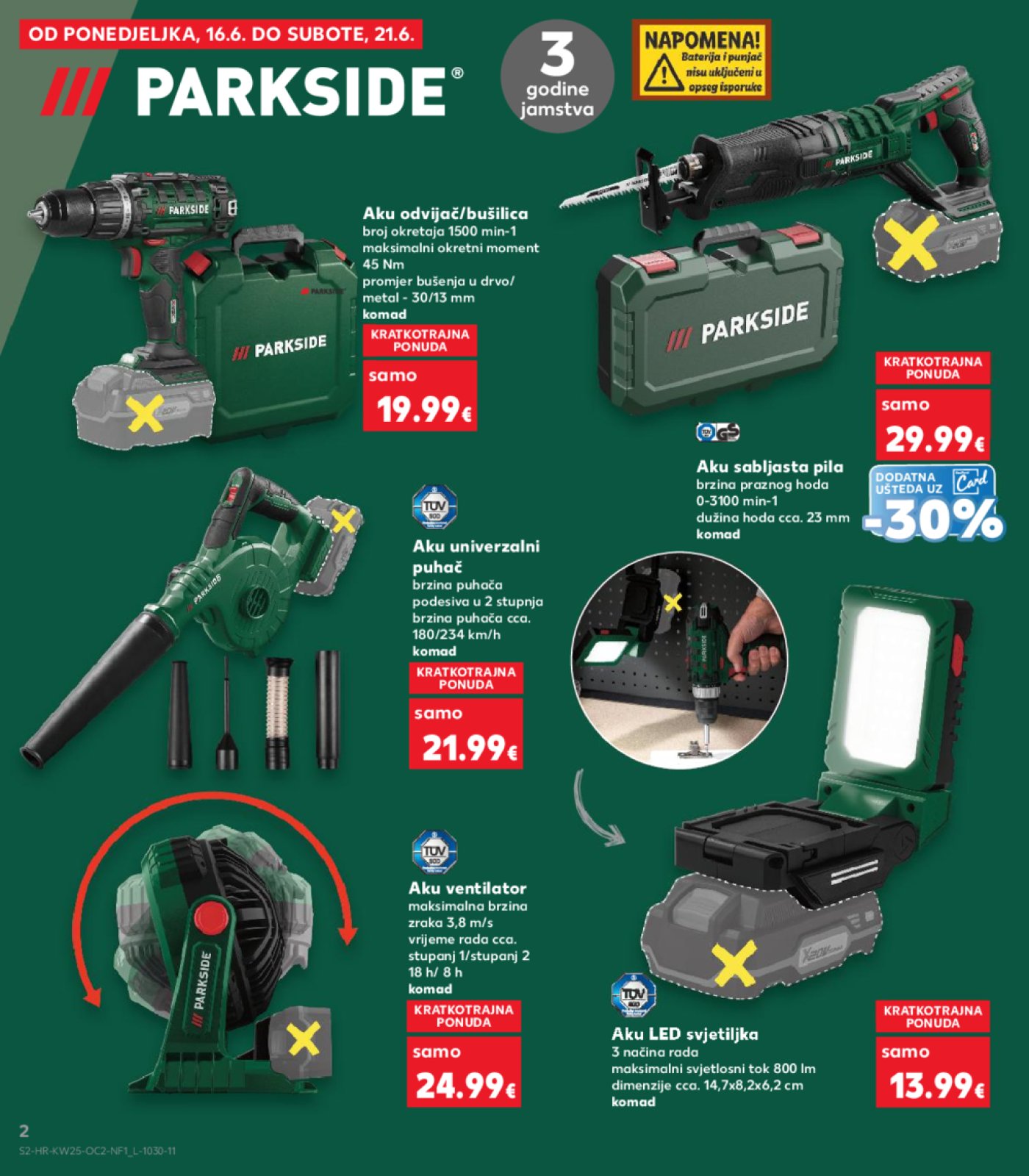 Kaufland katalog Neprehrambenih proizvoda 18.06.-24.06.2025. Odabrane poslovnice