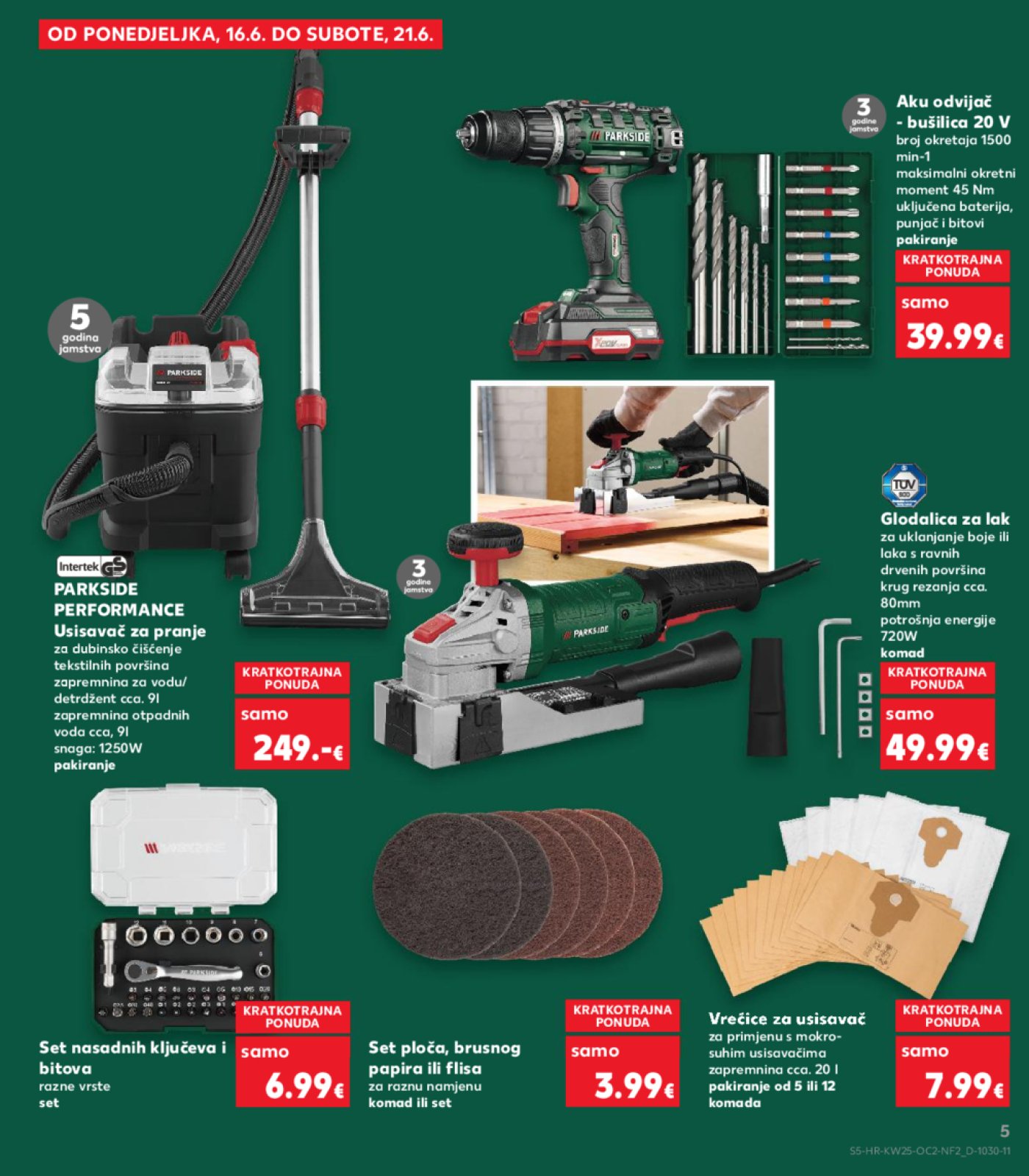 Kaufland katalog Neprehrambenih proizvoda 18.06.-24.06.2025. Odabrane poslovnice