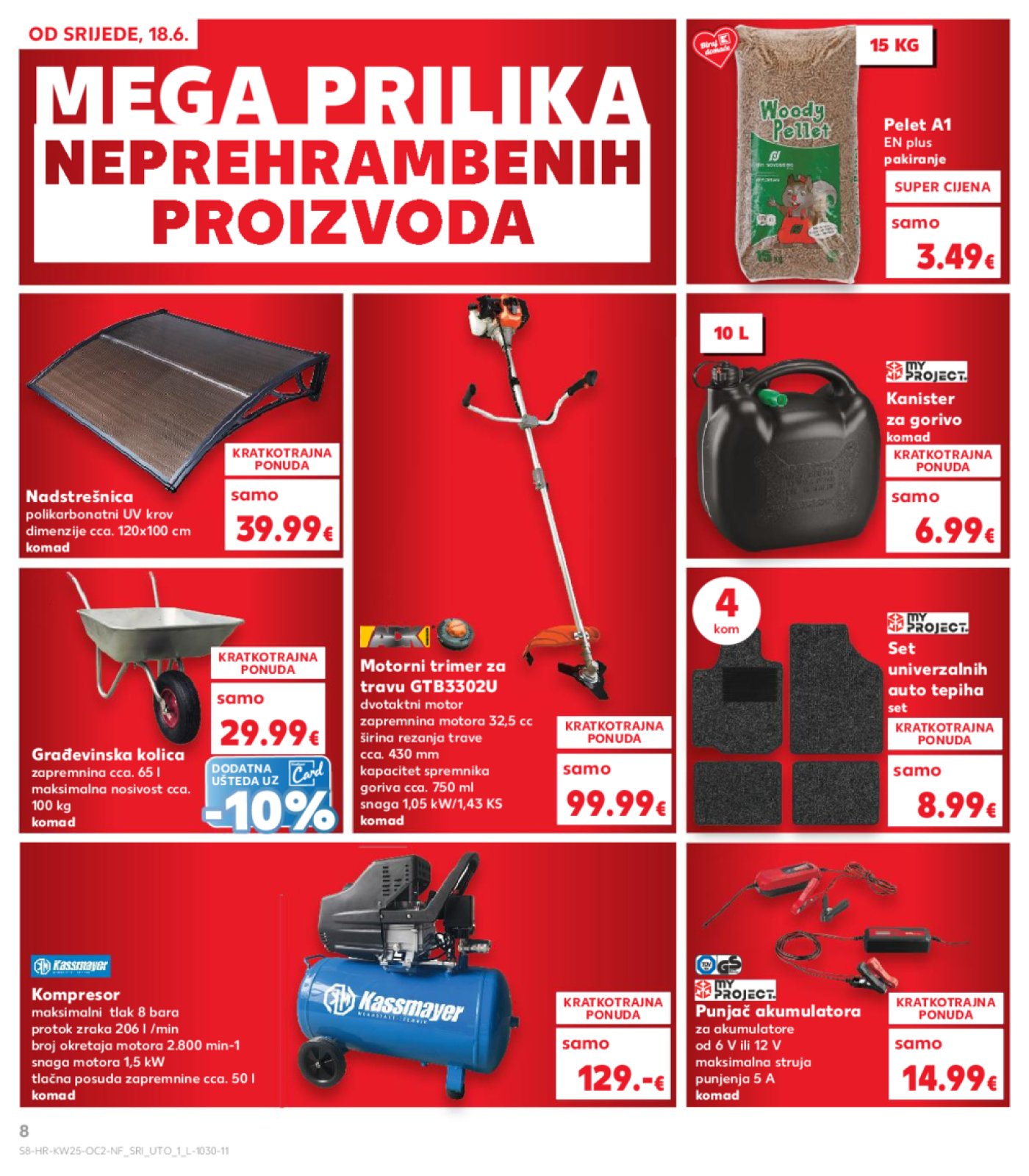 Kaufland katalog Neprehrambenih proizvoda 18.06.-24.06.2025. Odabrane poslovnice
