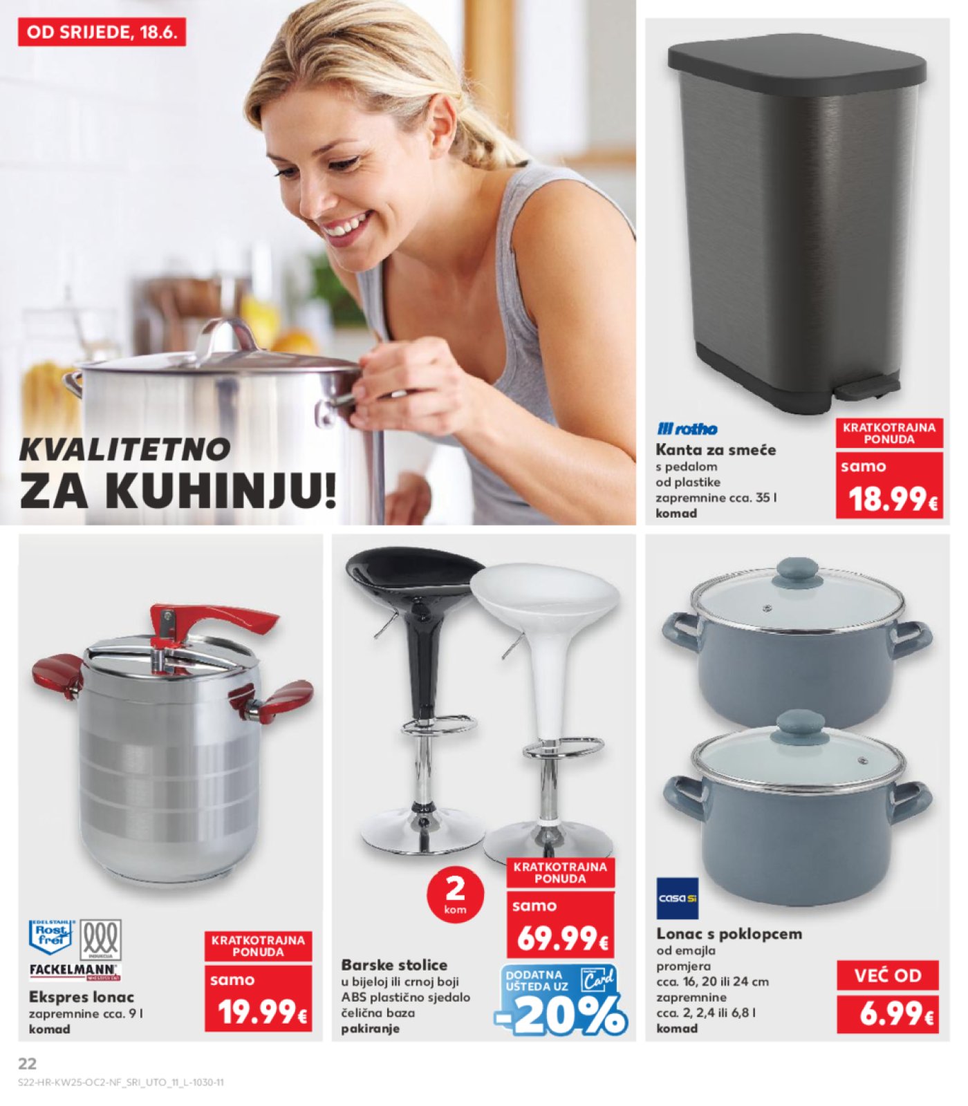 Kaufland katalog Neprehrambenih proizvoda 18.06.-24.06.2025. Odabrane poslovnice