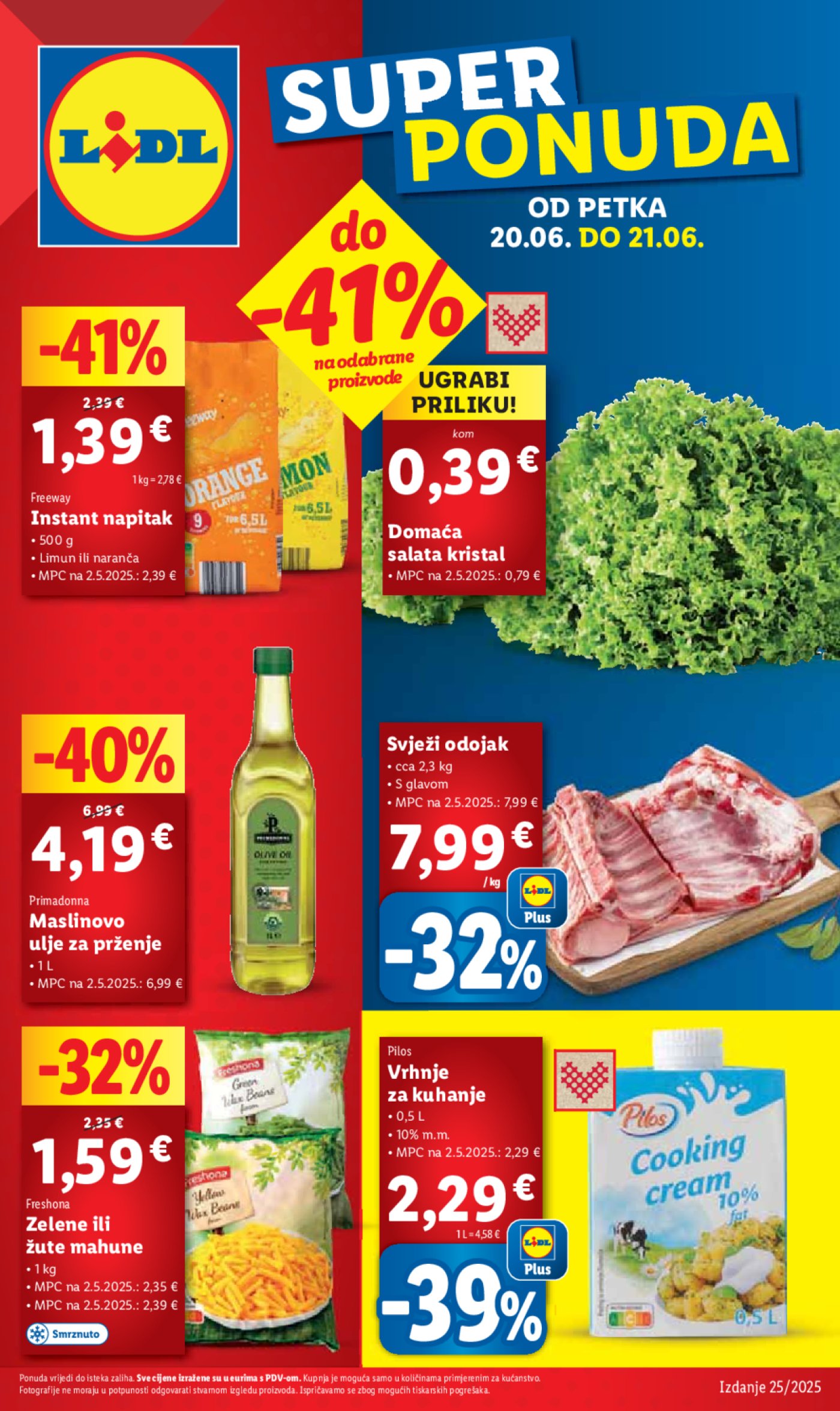 Lidl katalog Super ponuda od Srijede 18.06.-22.06.2025.