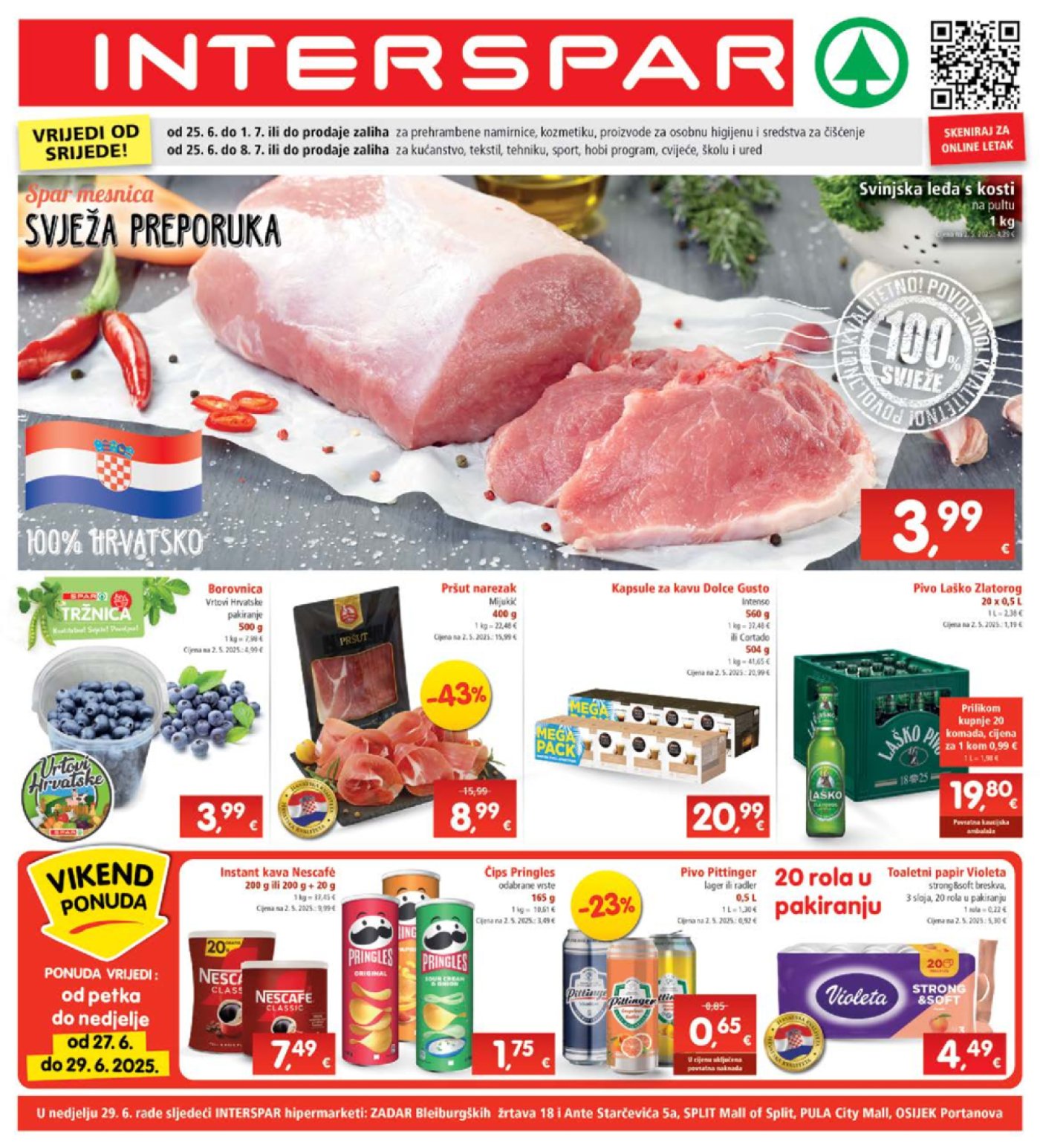 INTERSPAR katalog Akcija 25.06.-01.07.2025.