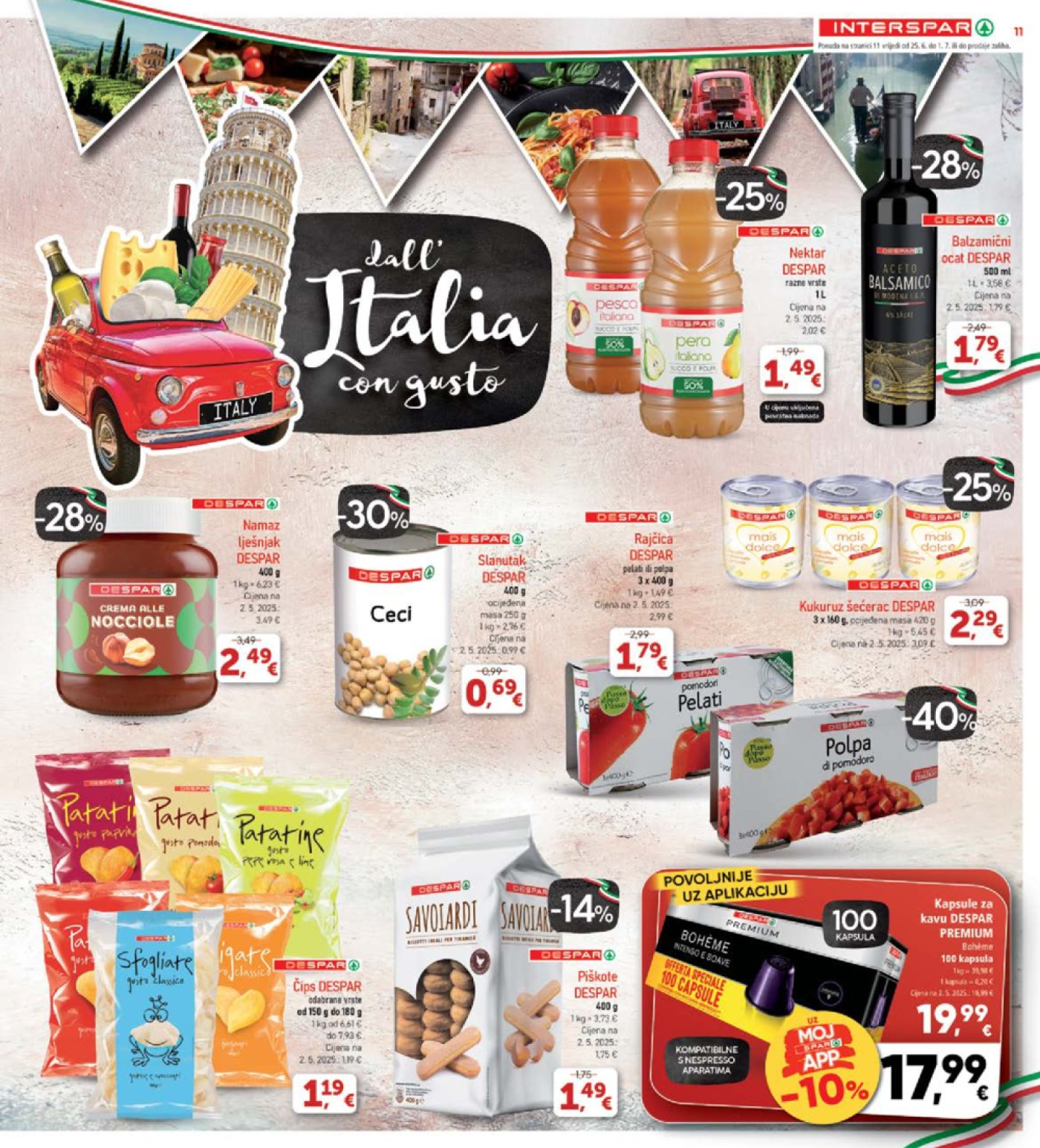 INTERSPAR katalog Akcija 25.06.-01.07.2025.