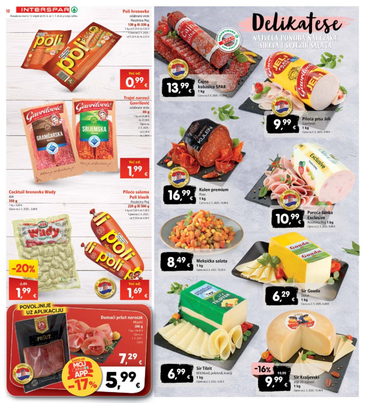 INTERSPAR katalog Akcija 25.06.-01.07.2025.