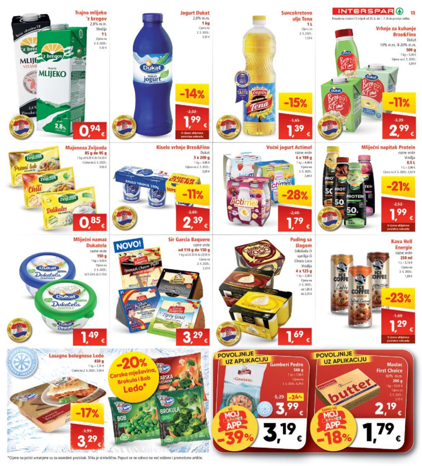 INTERSPAR katalog Akcija 25.06.-01.07.2025.