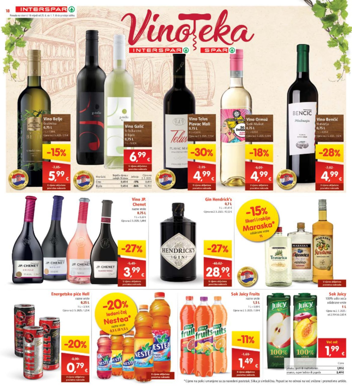 INTERSPAR katalog Akcija 25.06.-01.07.2025.
