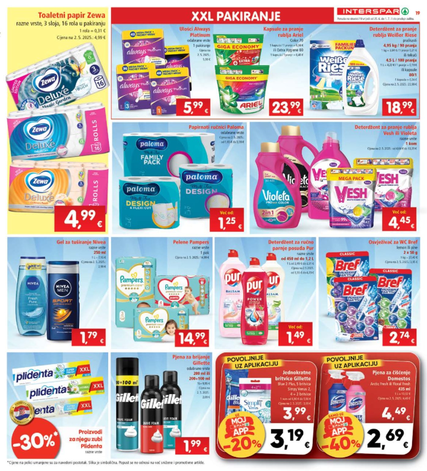 INTERSPAR katalog Akcija 25.06.-01.07.2025.